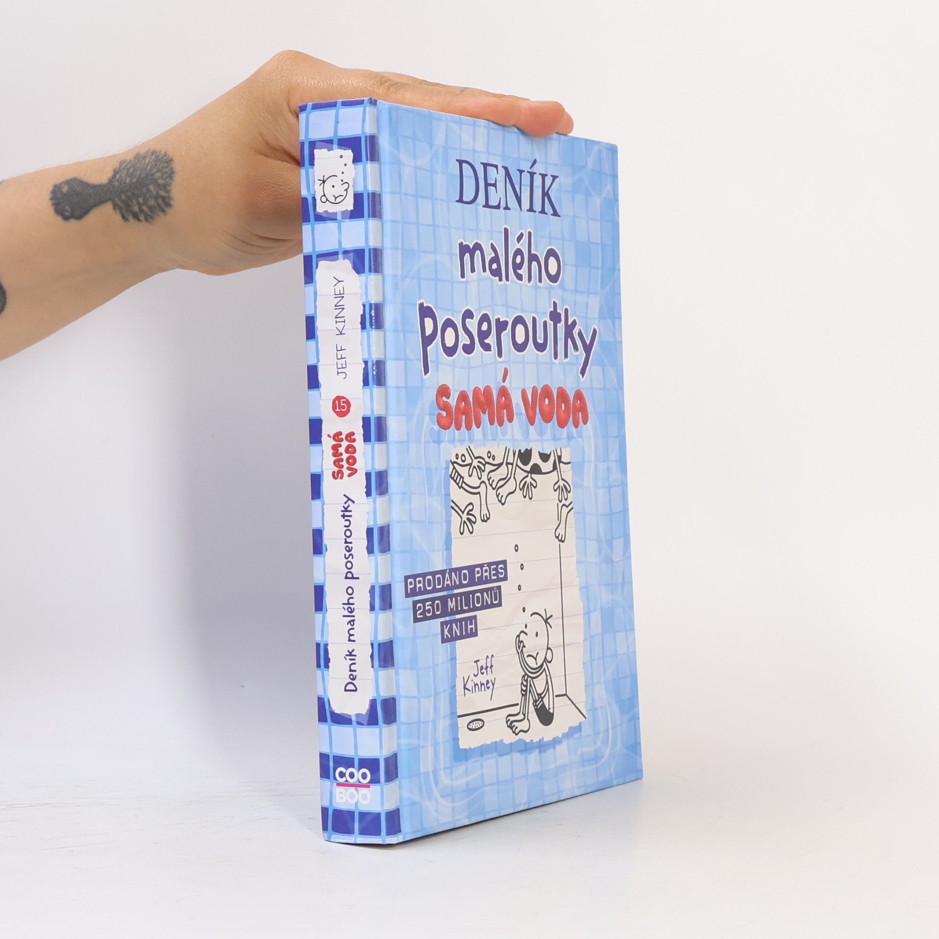 Jeff Kinney Deník malého poseroutky 15. Samá voda