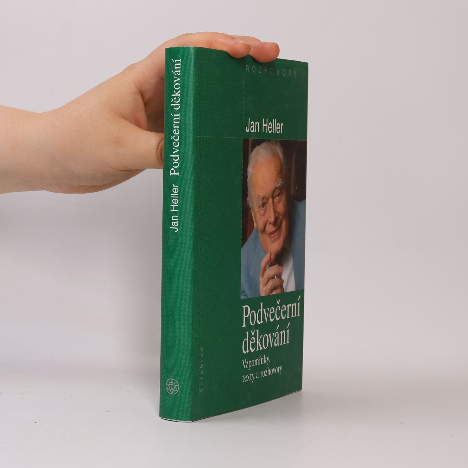 Jan Heller Podvečerní děkování : vzpomínky, texty a rozhovory