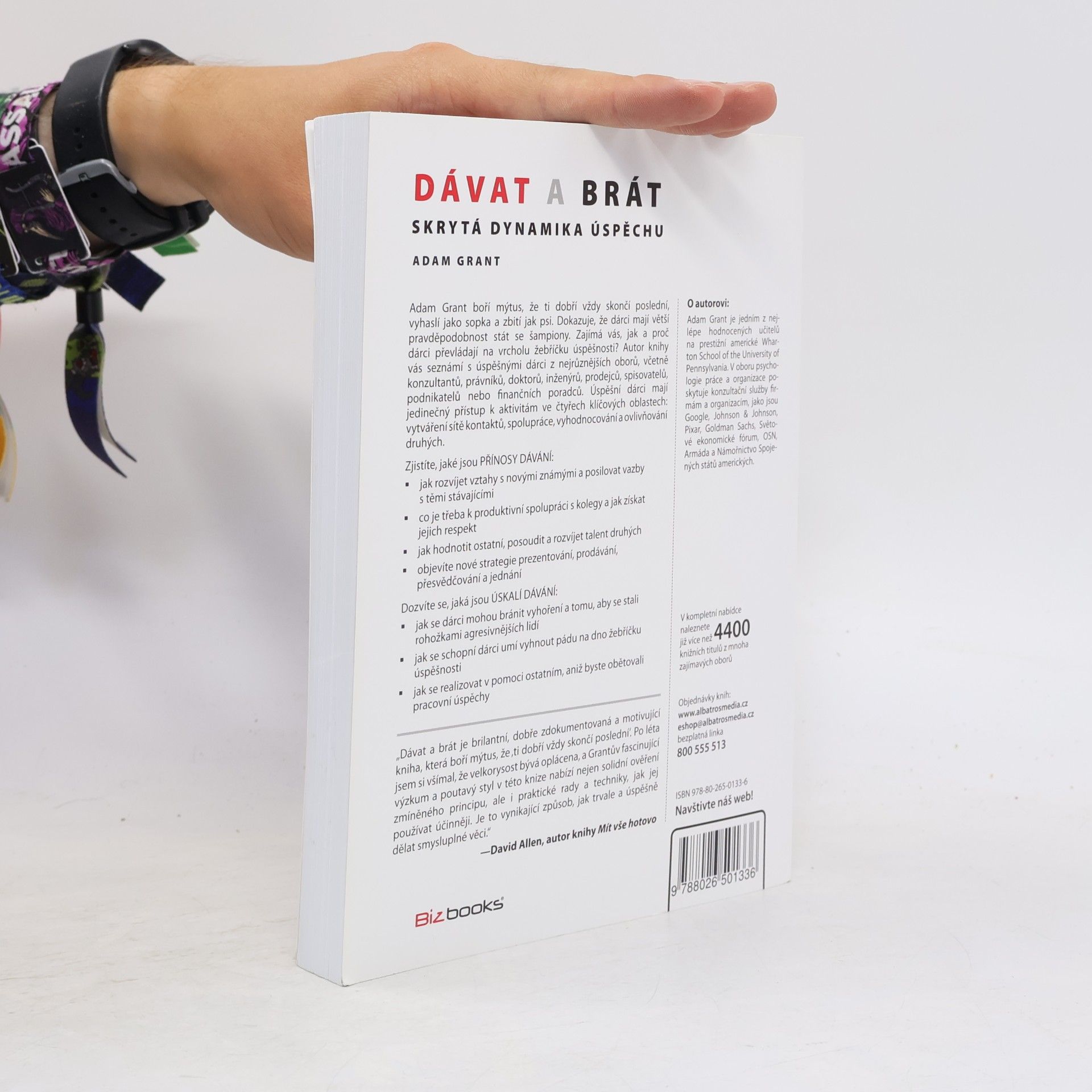 Adam M Grant Dávat a brát