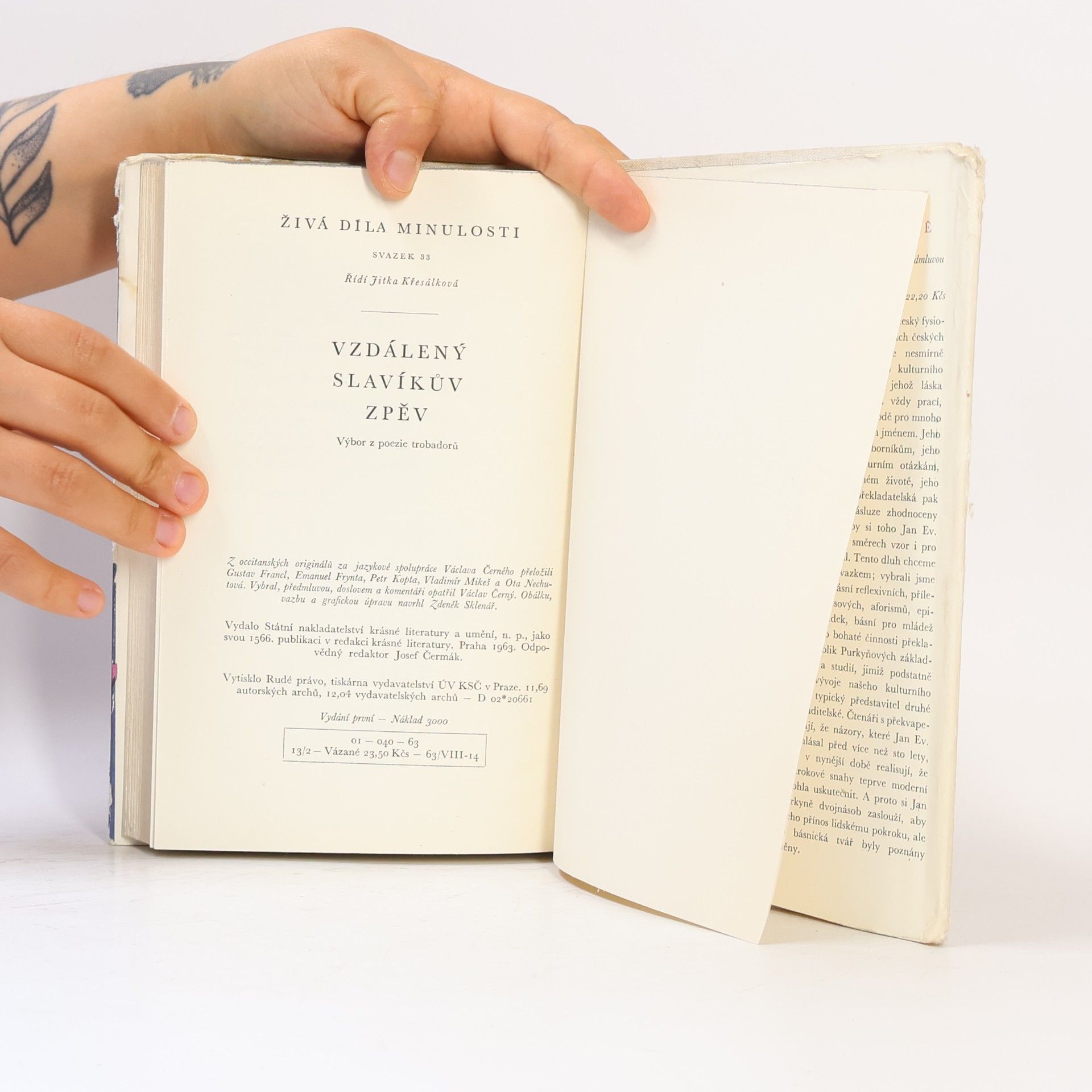 Autores varios Vzdálený slavíkův zpěv. Výbor z poezie trobadorů