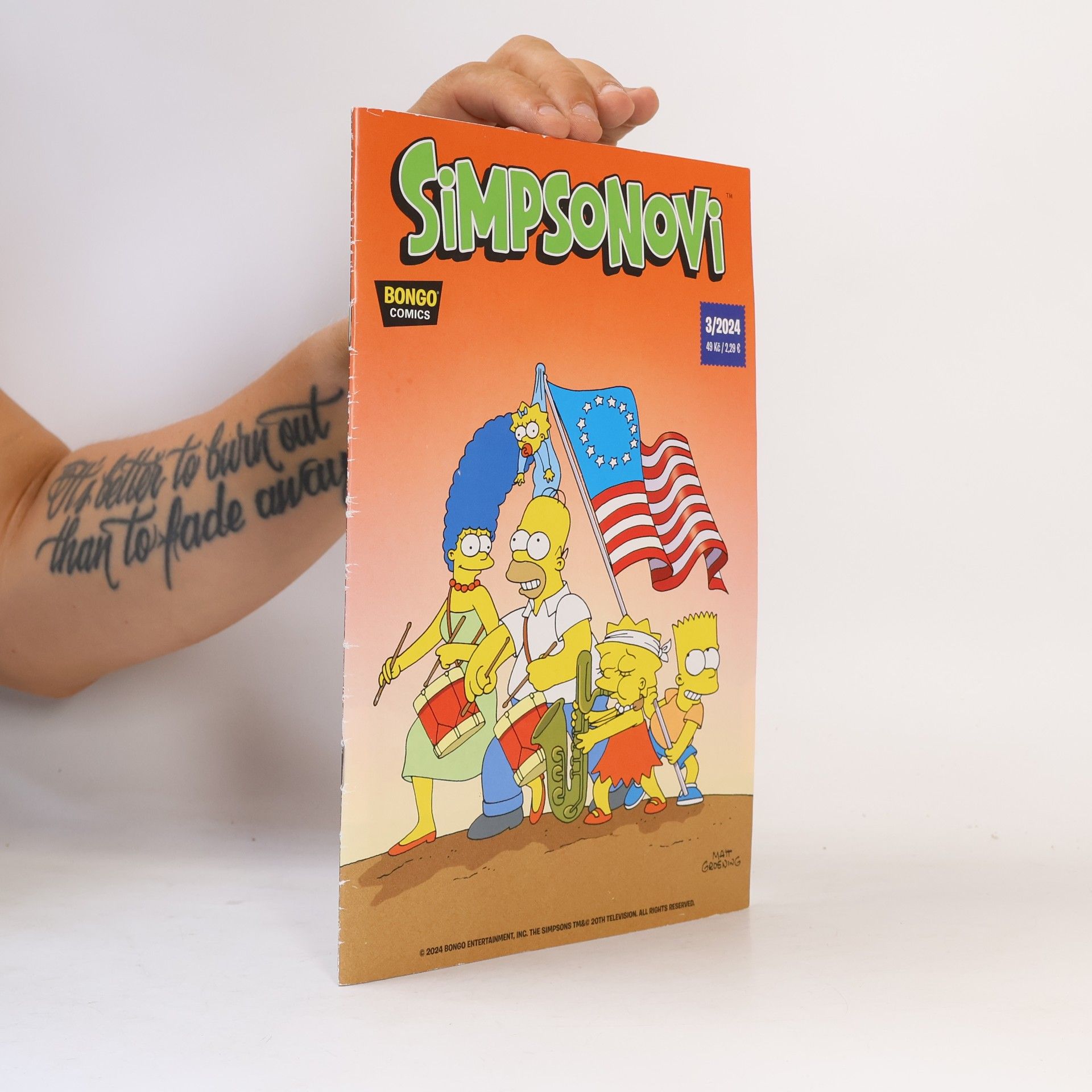 Matt Groening Simpsonovi 3/2024
