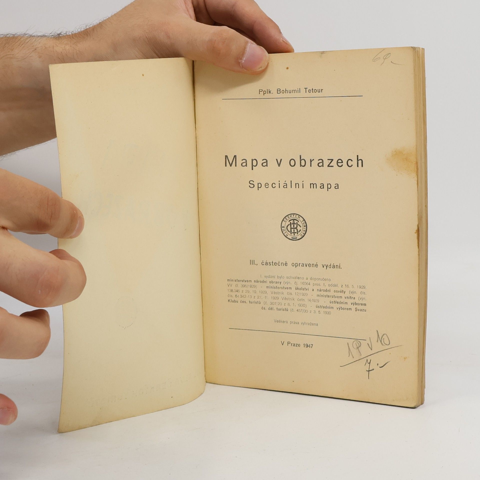Autores varios Mapa v obrazech