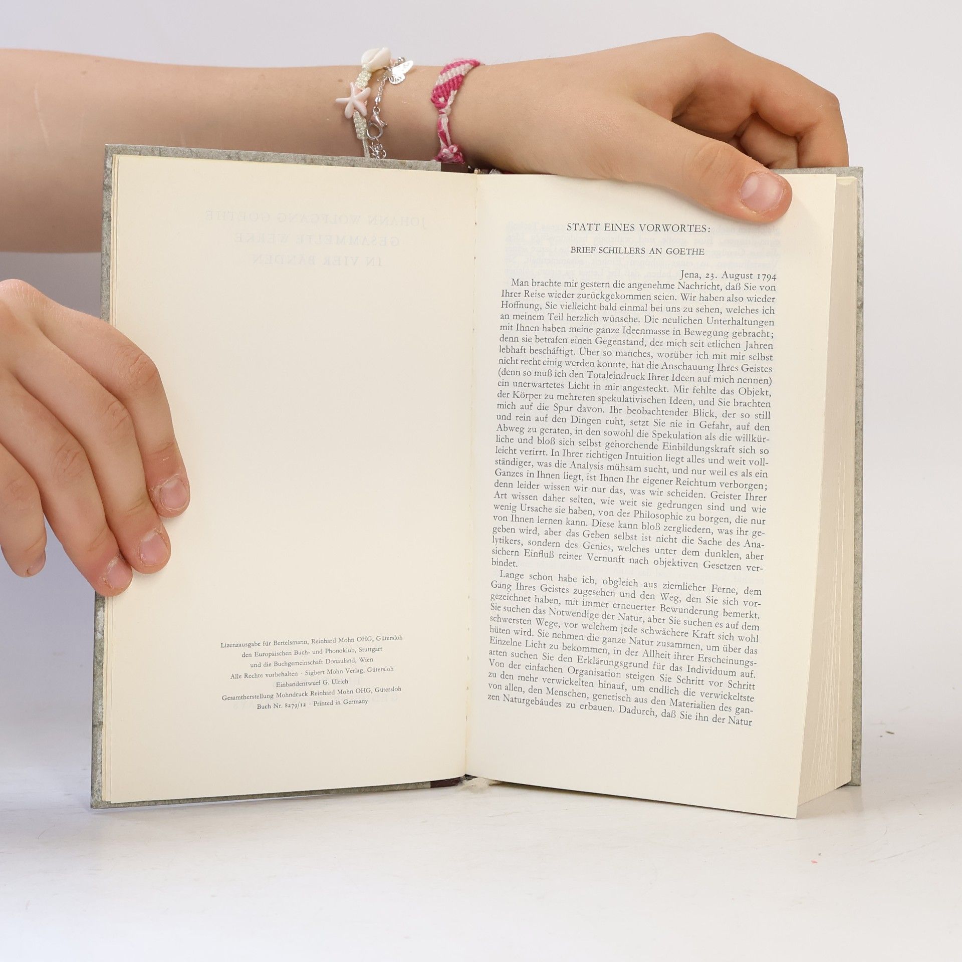 Johann Wolfgang von Goethe Gesammelte Werke I. Gedichte. Epen. Essays