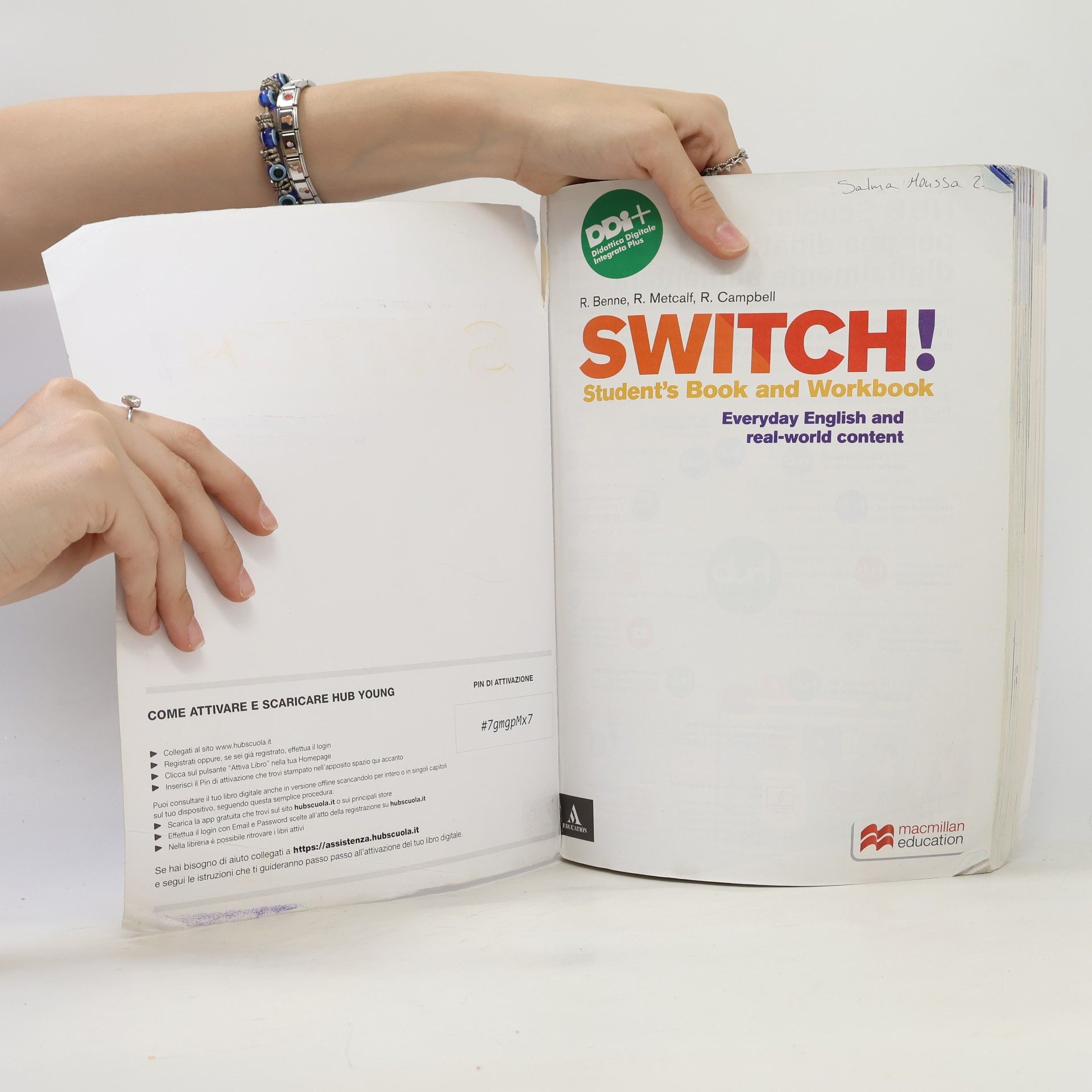 R. Benne Switch! Student's Book and Workbook