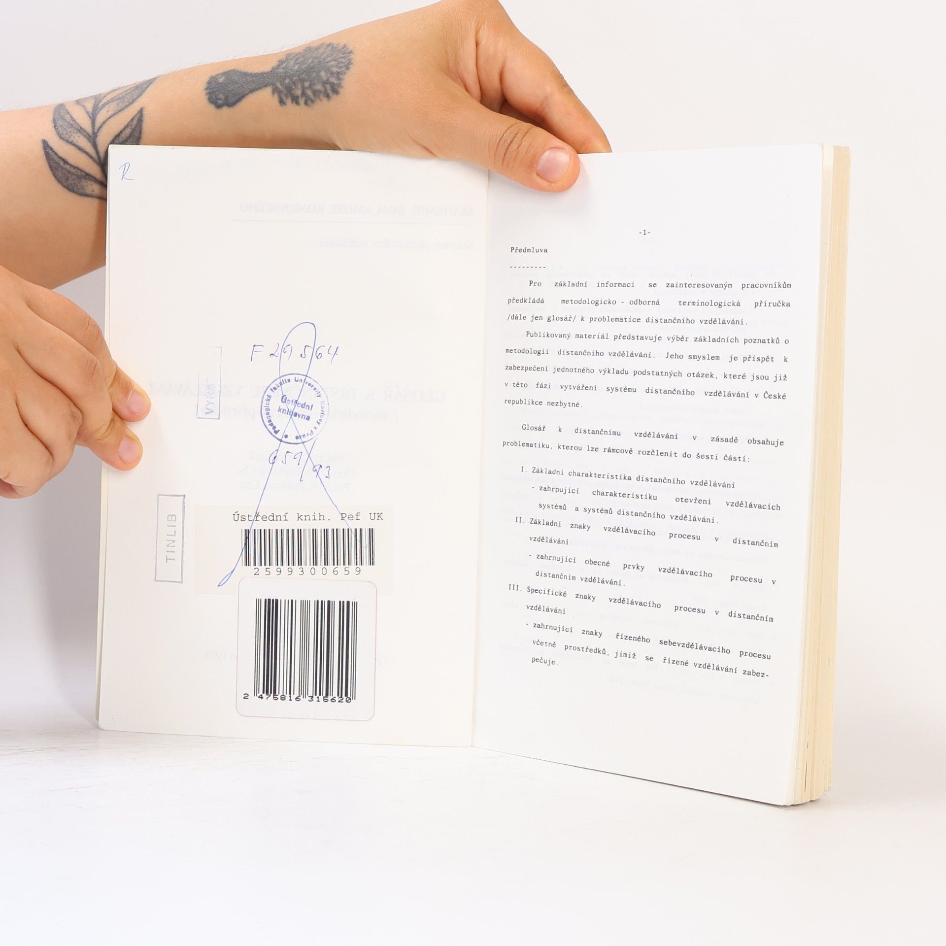 Zdeněk Charouzek Glosář k distančnímu vzdělávání