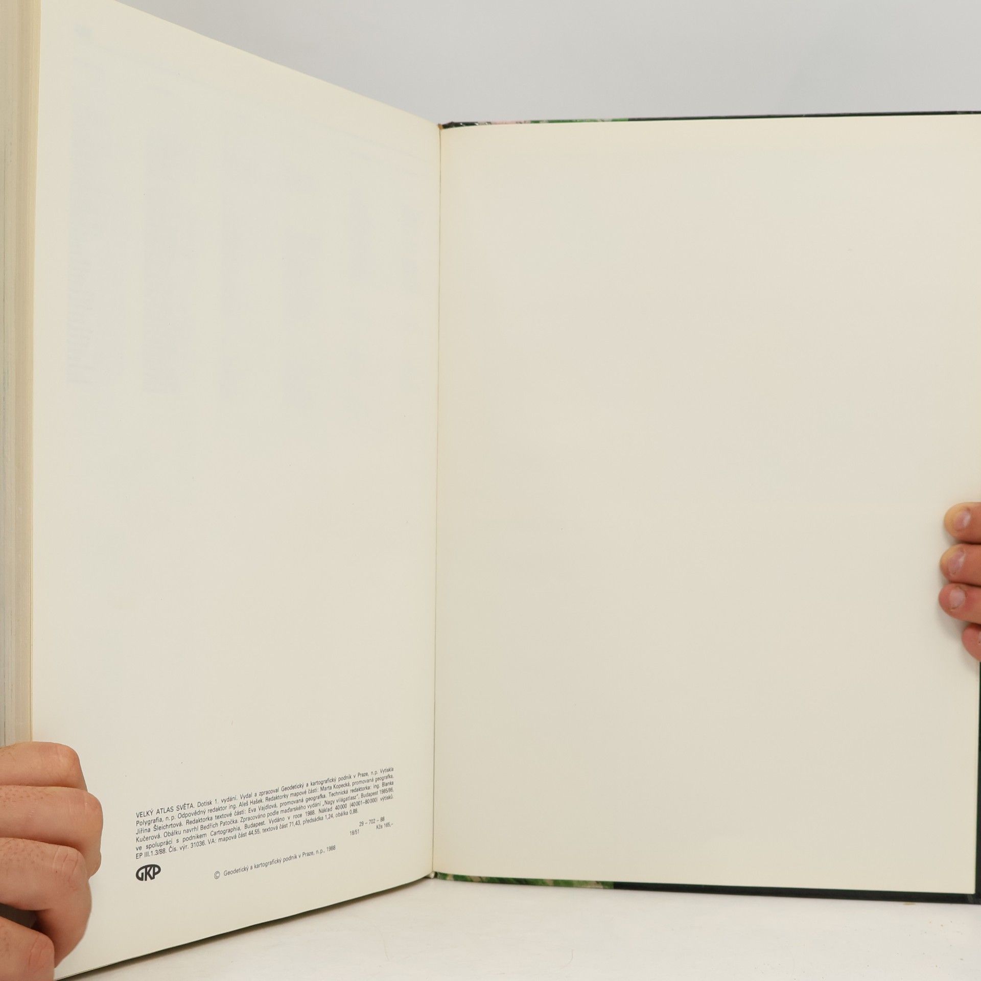 Various authors Velký atlas světa