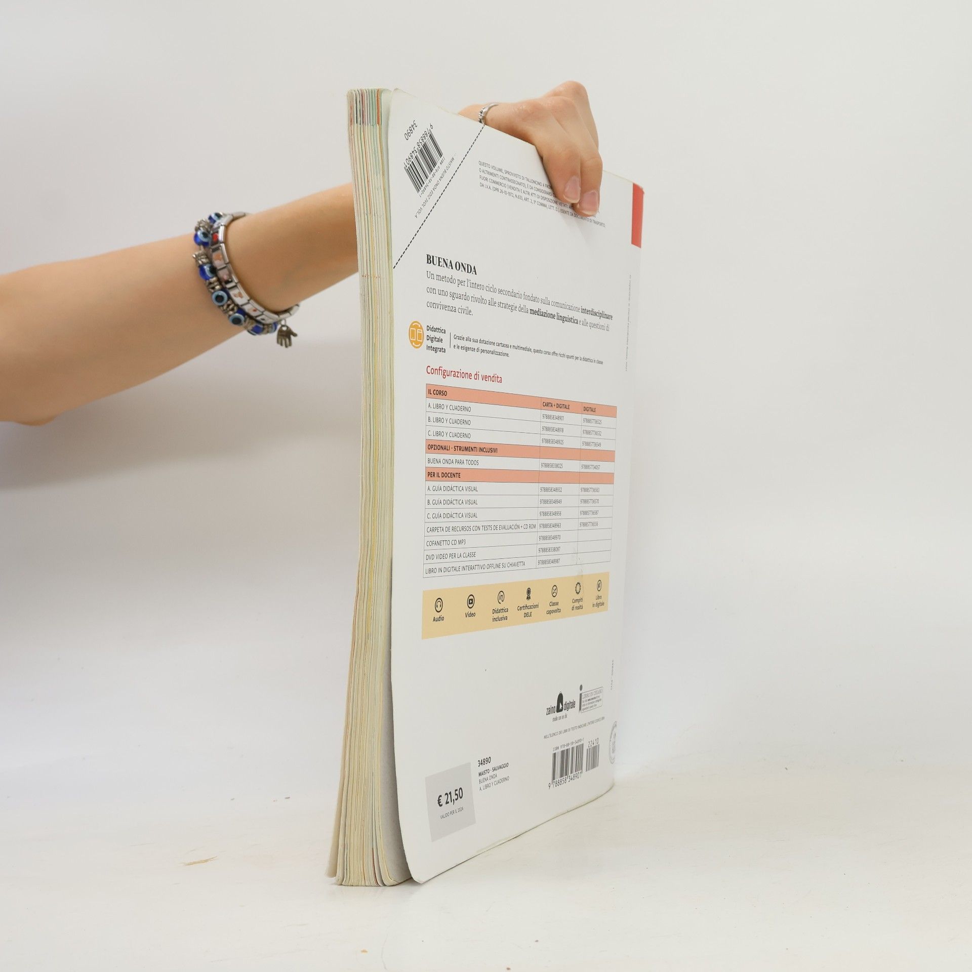 Diana Maisto Buena onda. Mis competencias para comunicar en español. Libro del alumno. Con cuaderno de ejercicios. Per le scuole superiori. Edizione in 3 volumi