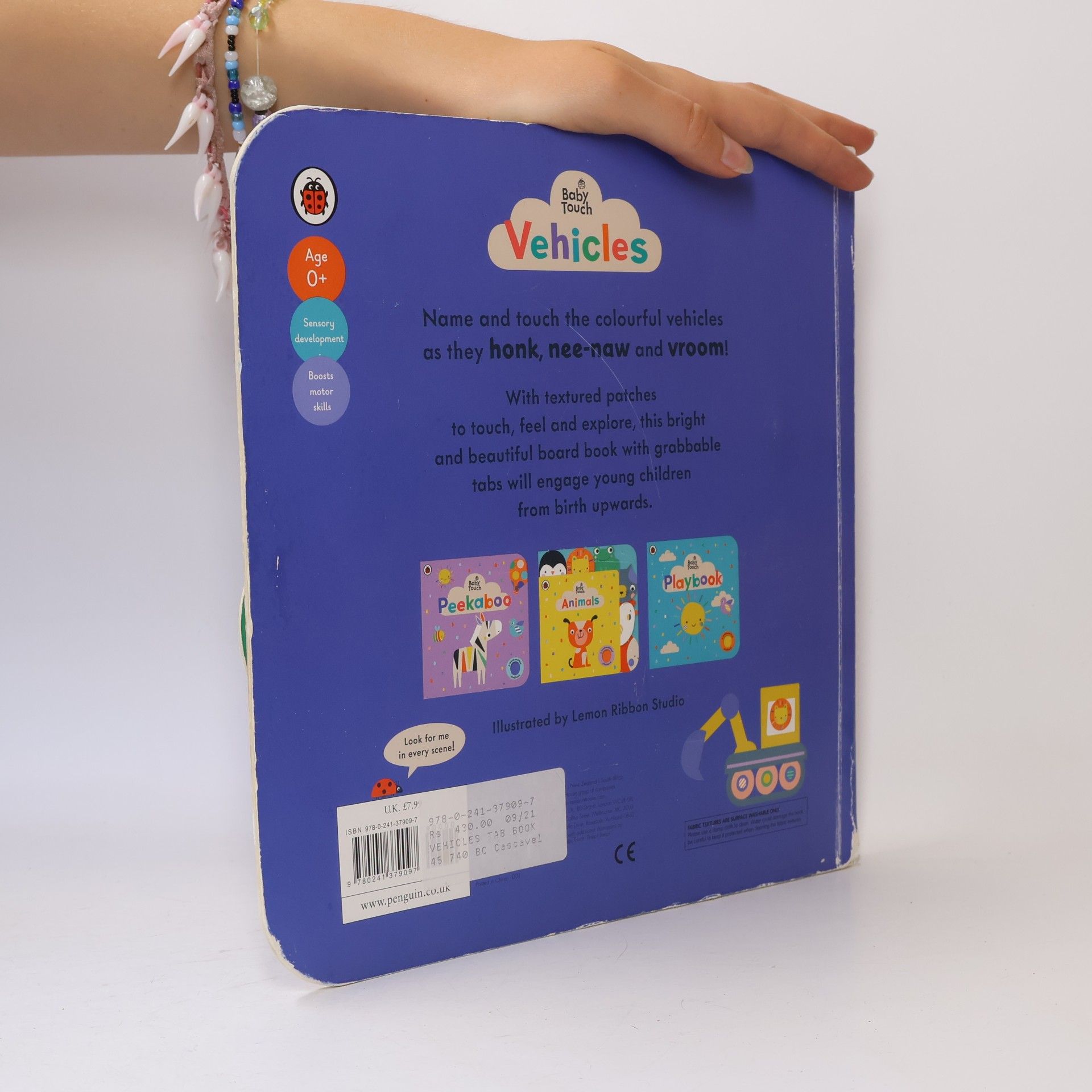 Ladybird Baby Touch: Vehicles Tab Book