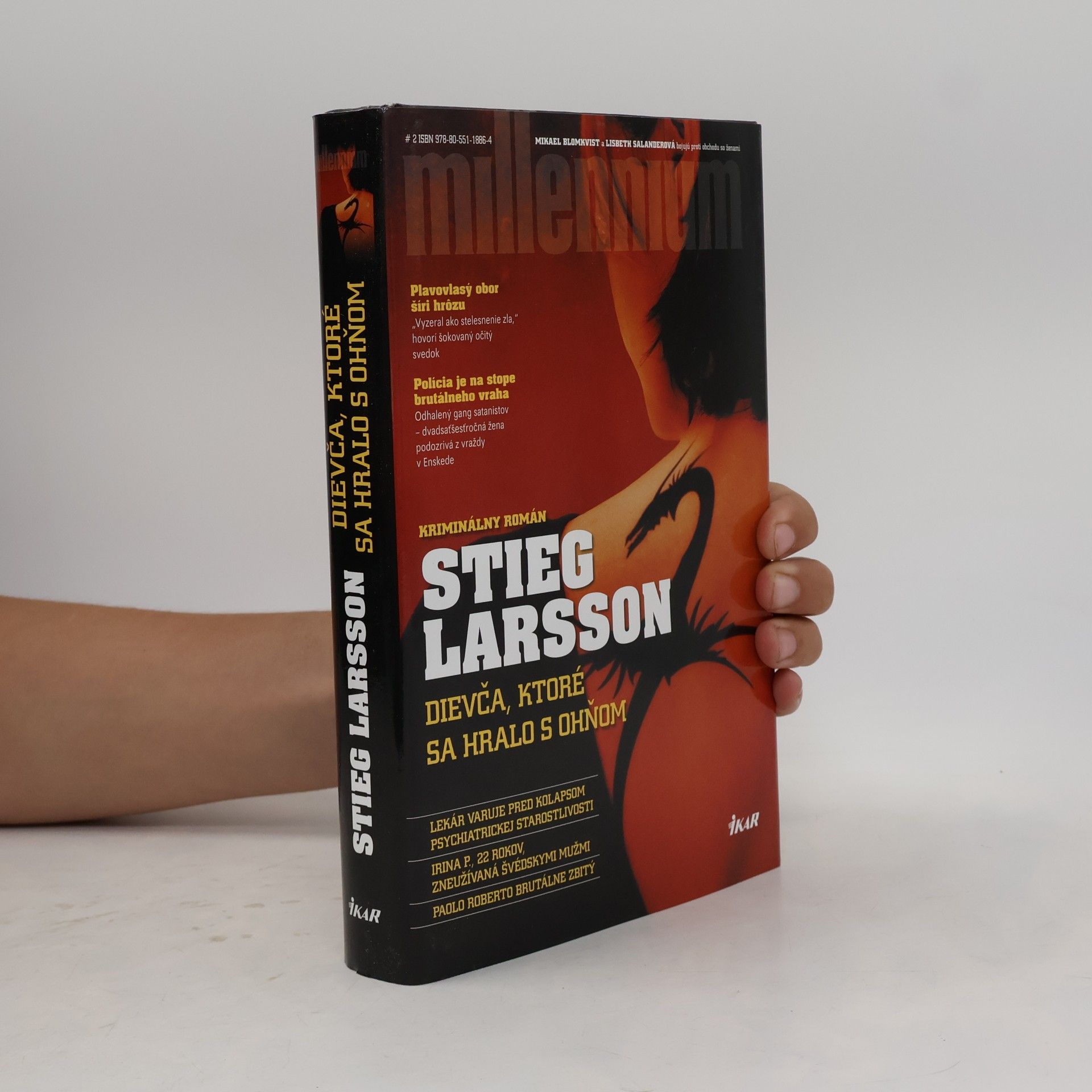 Stieg Larsson Dievča, ktoré sa hralo s ohňom