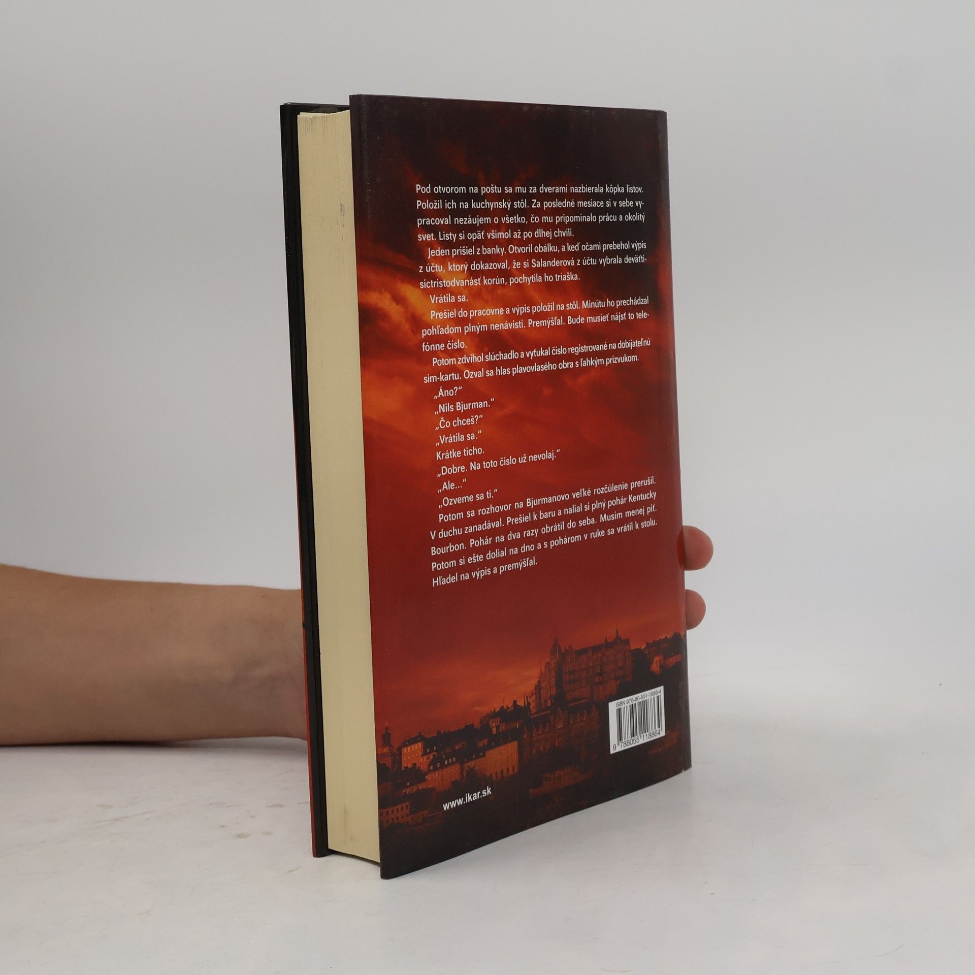 Stieg Larsson Dievča, ktoré sa hralo s ohňom