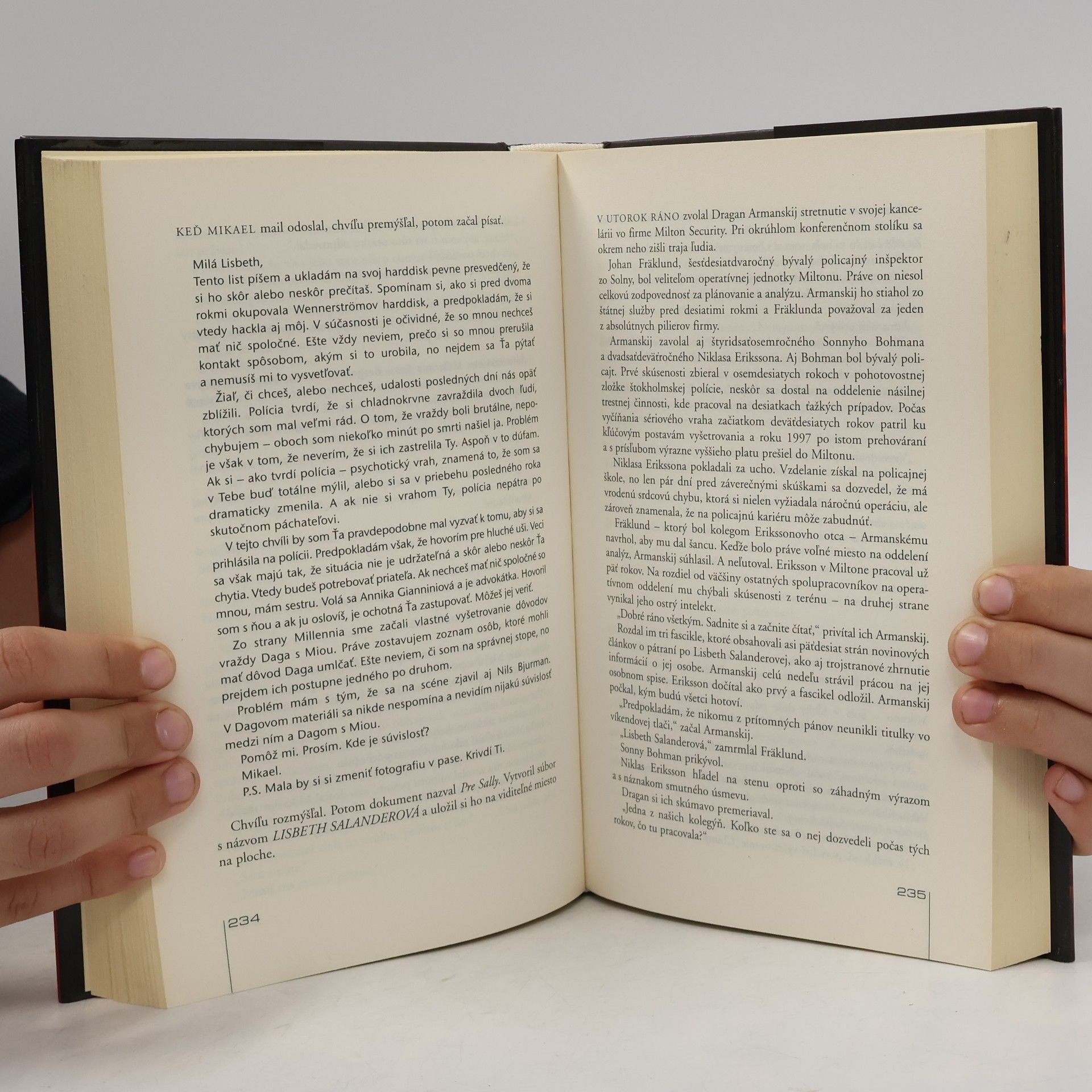 Stieg Larsson Dievča, ktoré sa hralo s ohňom
