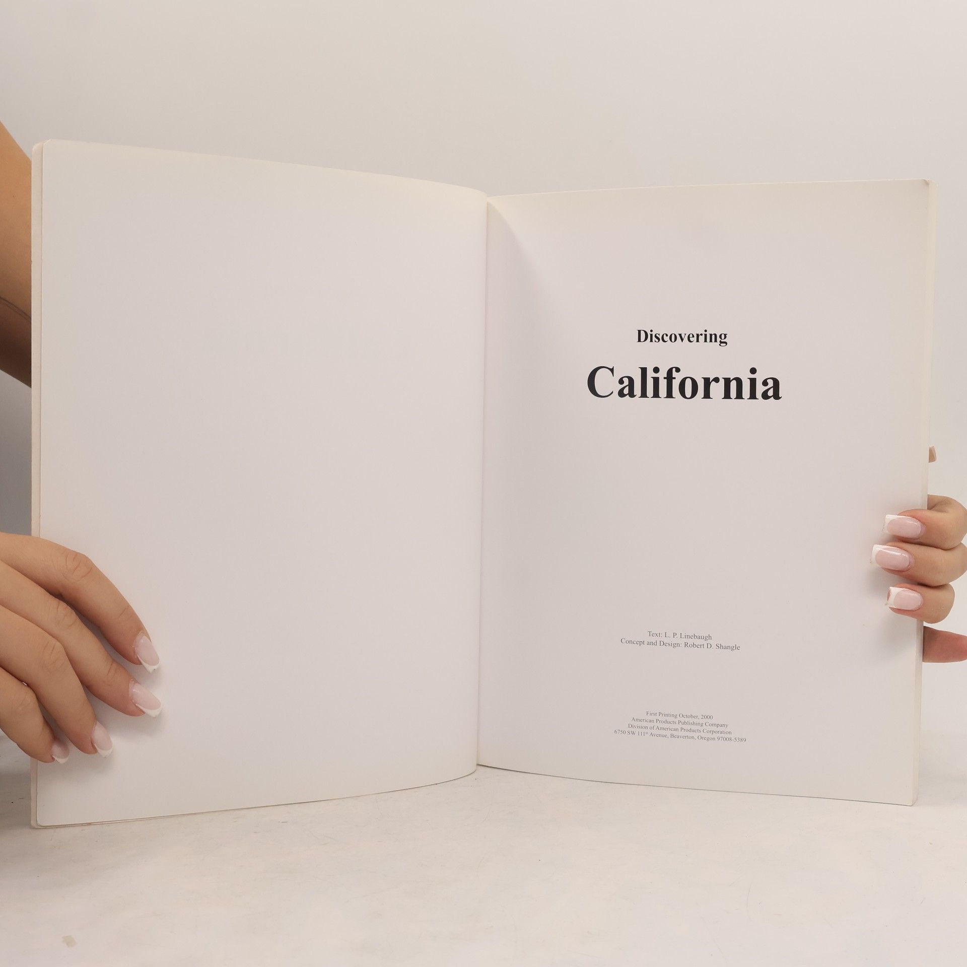 L. P. Linebaugh Discovering California
