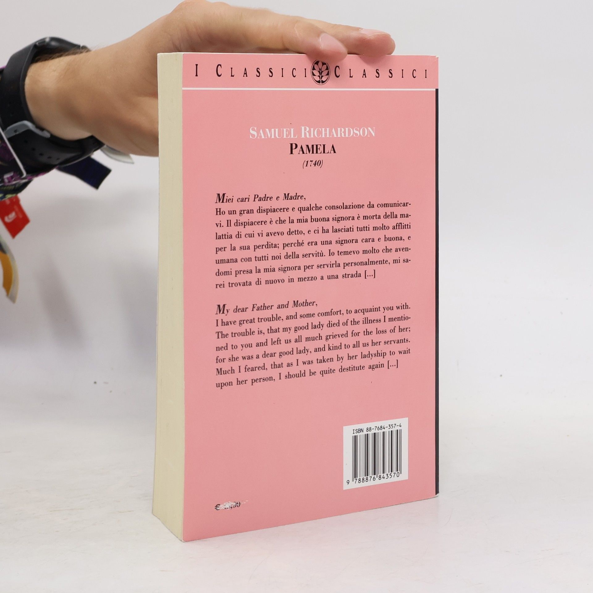 Samuel Richardson I Classici - 18: Pamela