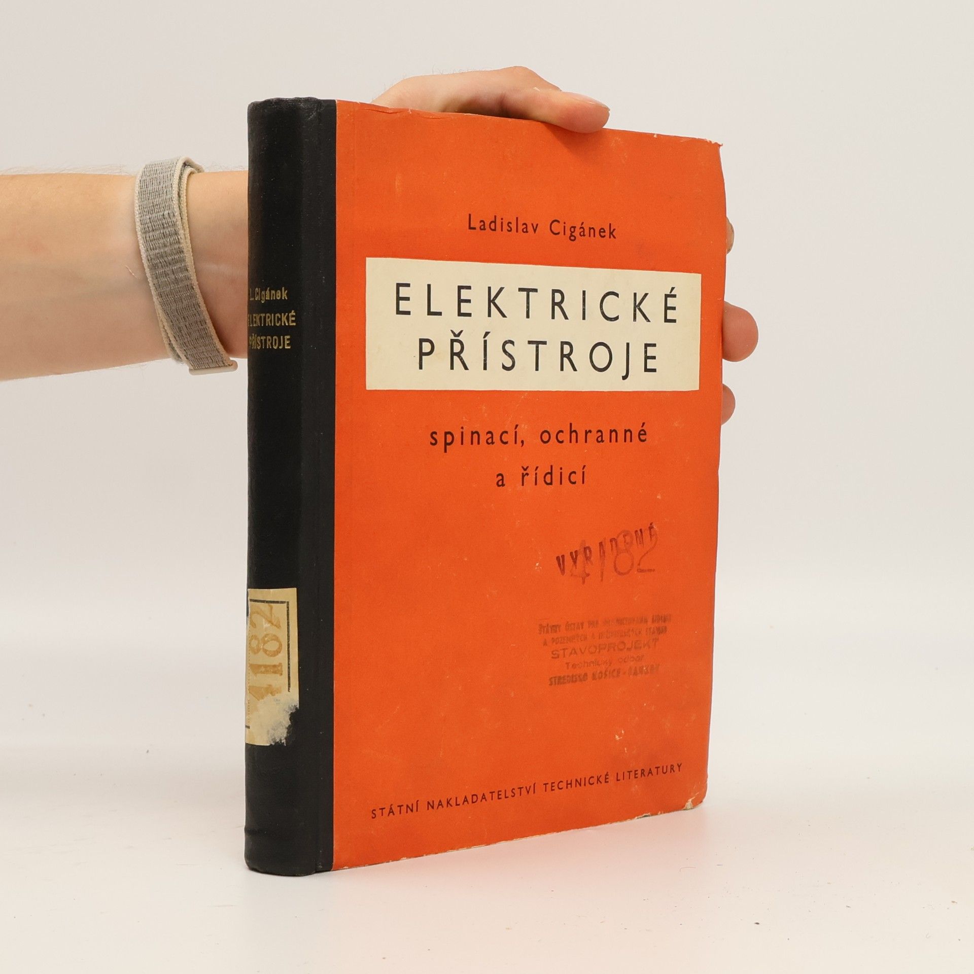 Ladislav Cigánek Elektrické přístroje spínací, ochranné a řídicí