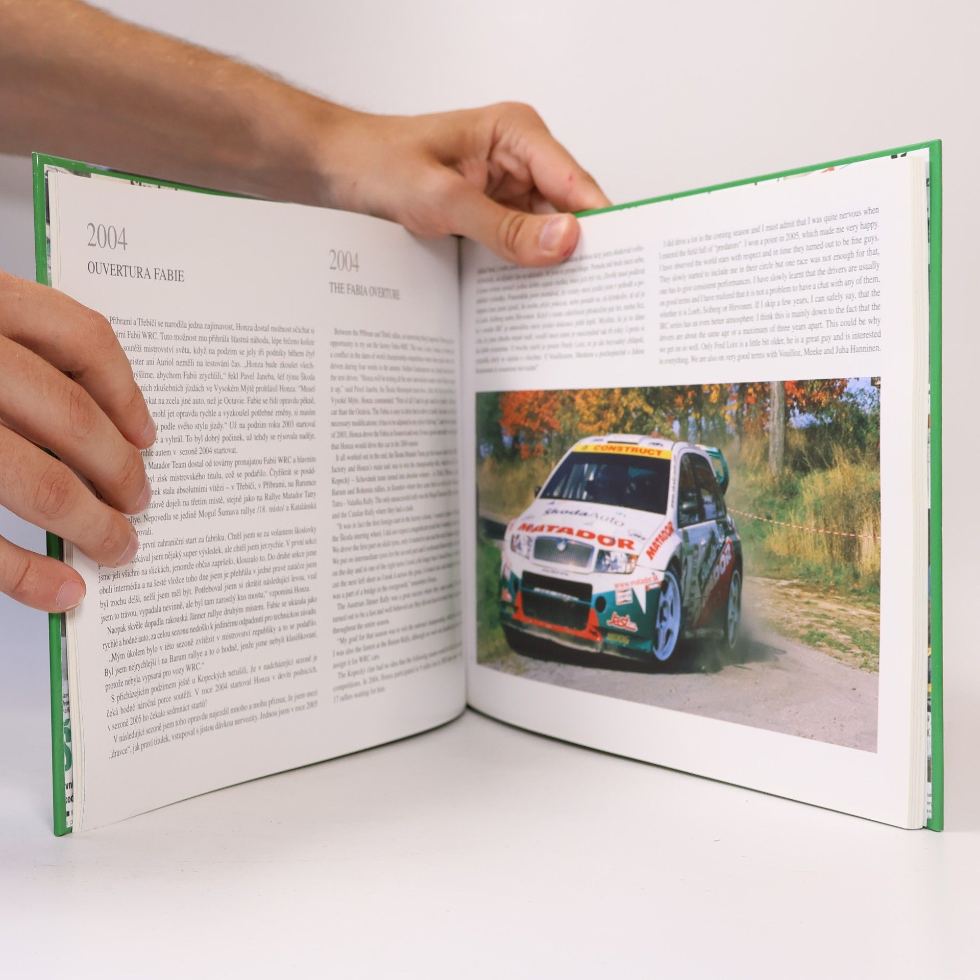 Dalibor Janek S Fabií mezi dravci = A Fabia among the predators