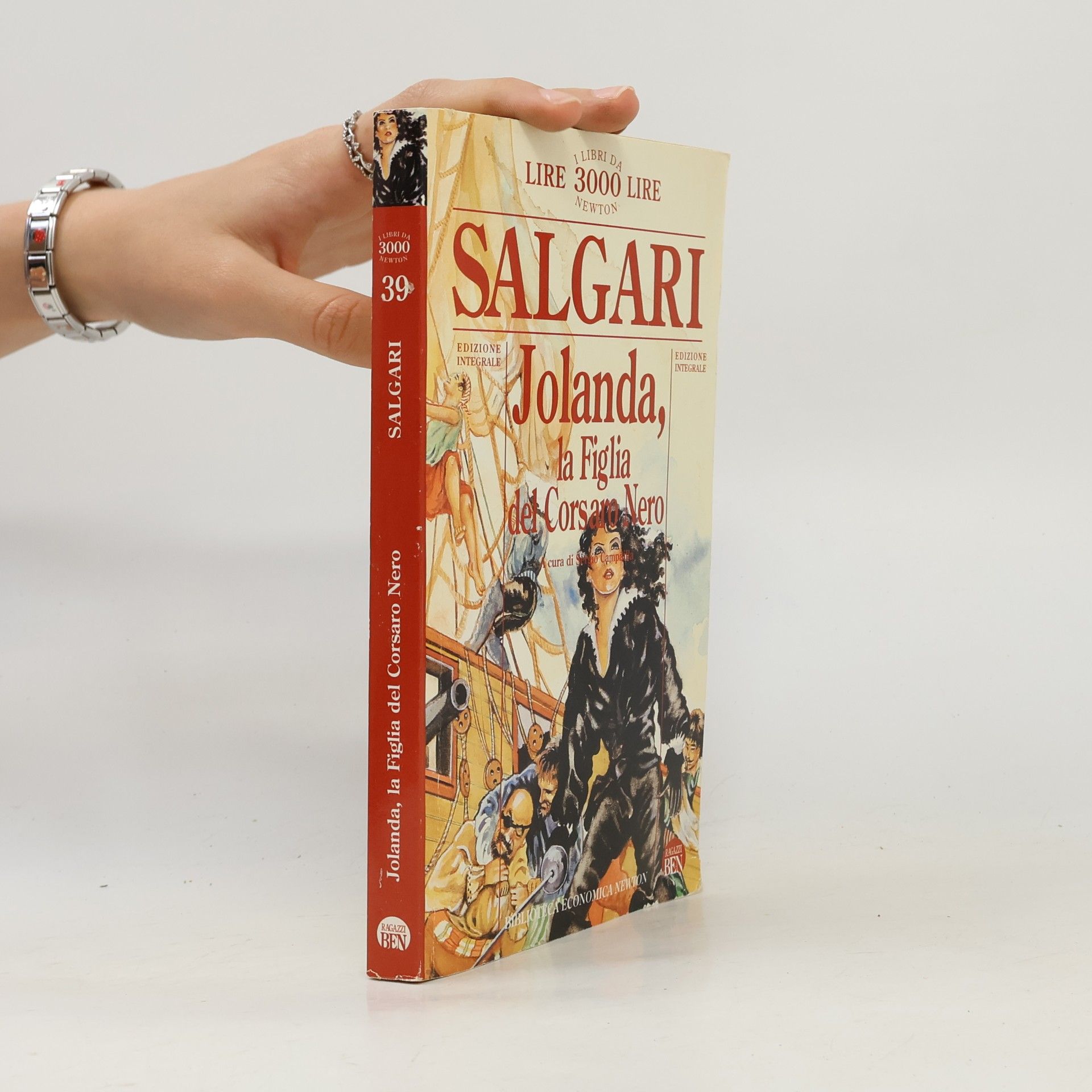 I Libri da 3000 Lire Newton - 39: Jolanda, la figlia del Corsaro Nero - edizione integrale