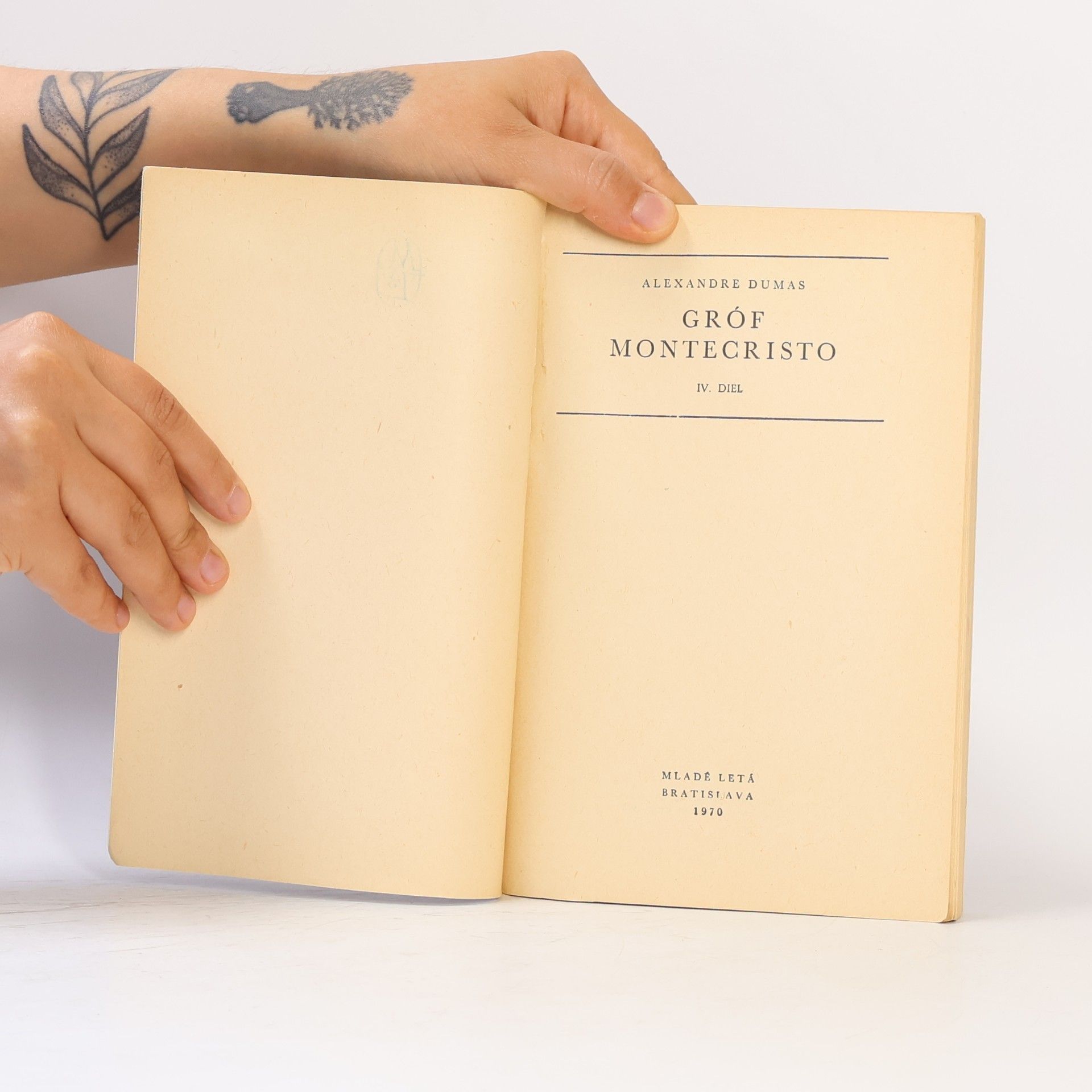 Alexandre Dumas der Ältere Gróf Monte Christo IV.