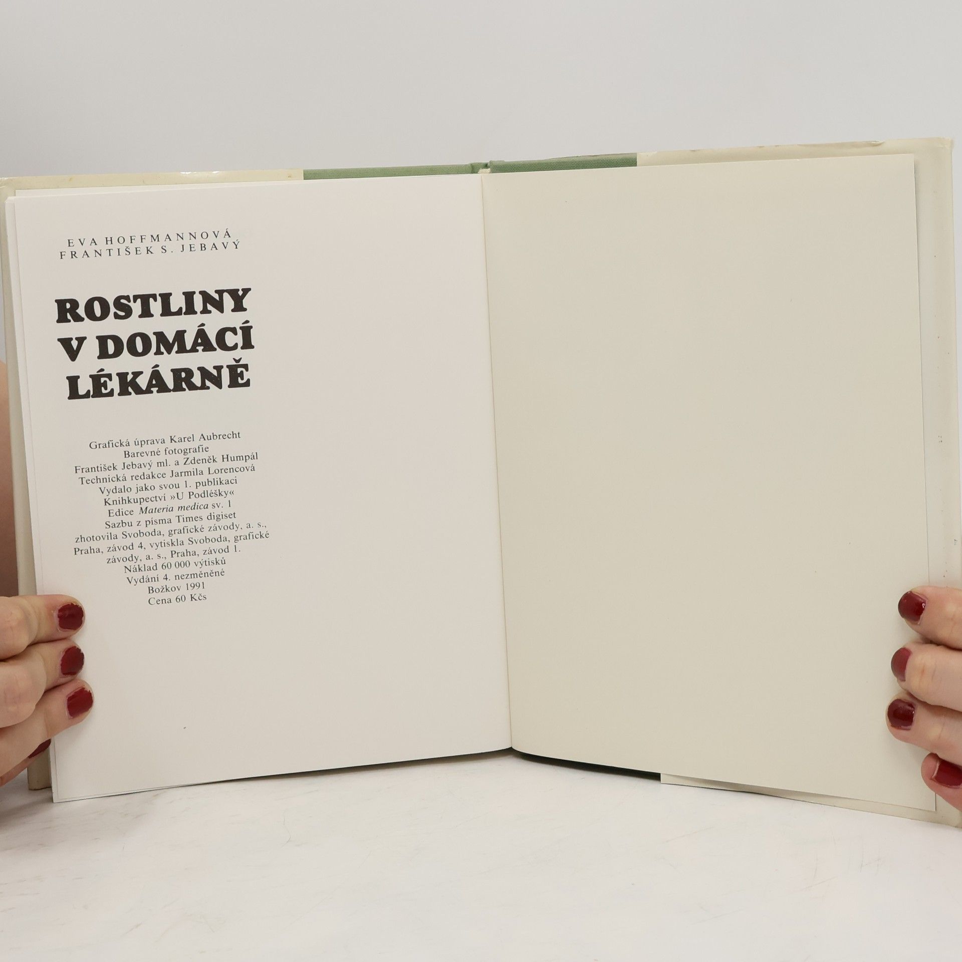 František S. Jebavý Rostliny v domácí lékárně
