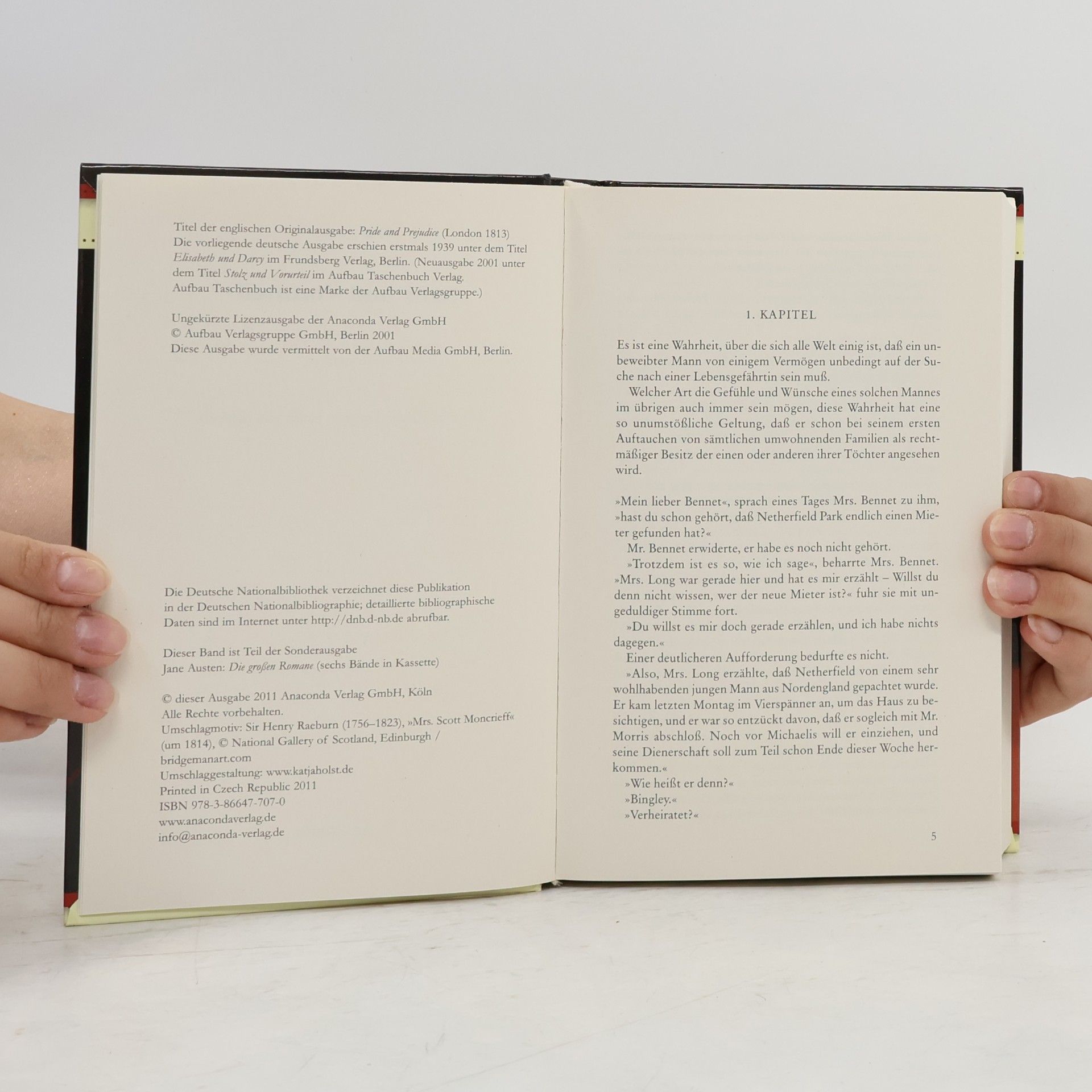 Jane Austen Die grossen Romane. Jane Austen. 6 Bände
