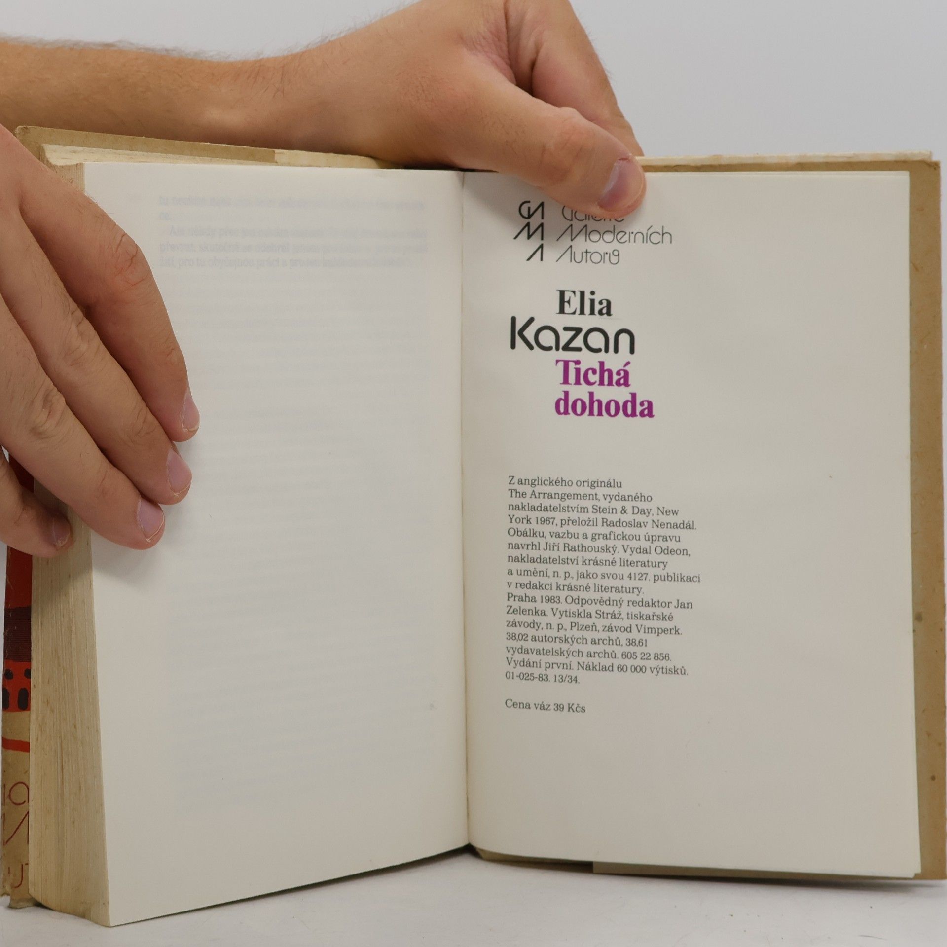 Elia Kazan Tichá dohoda
