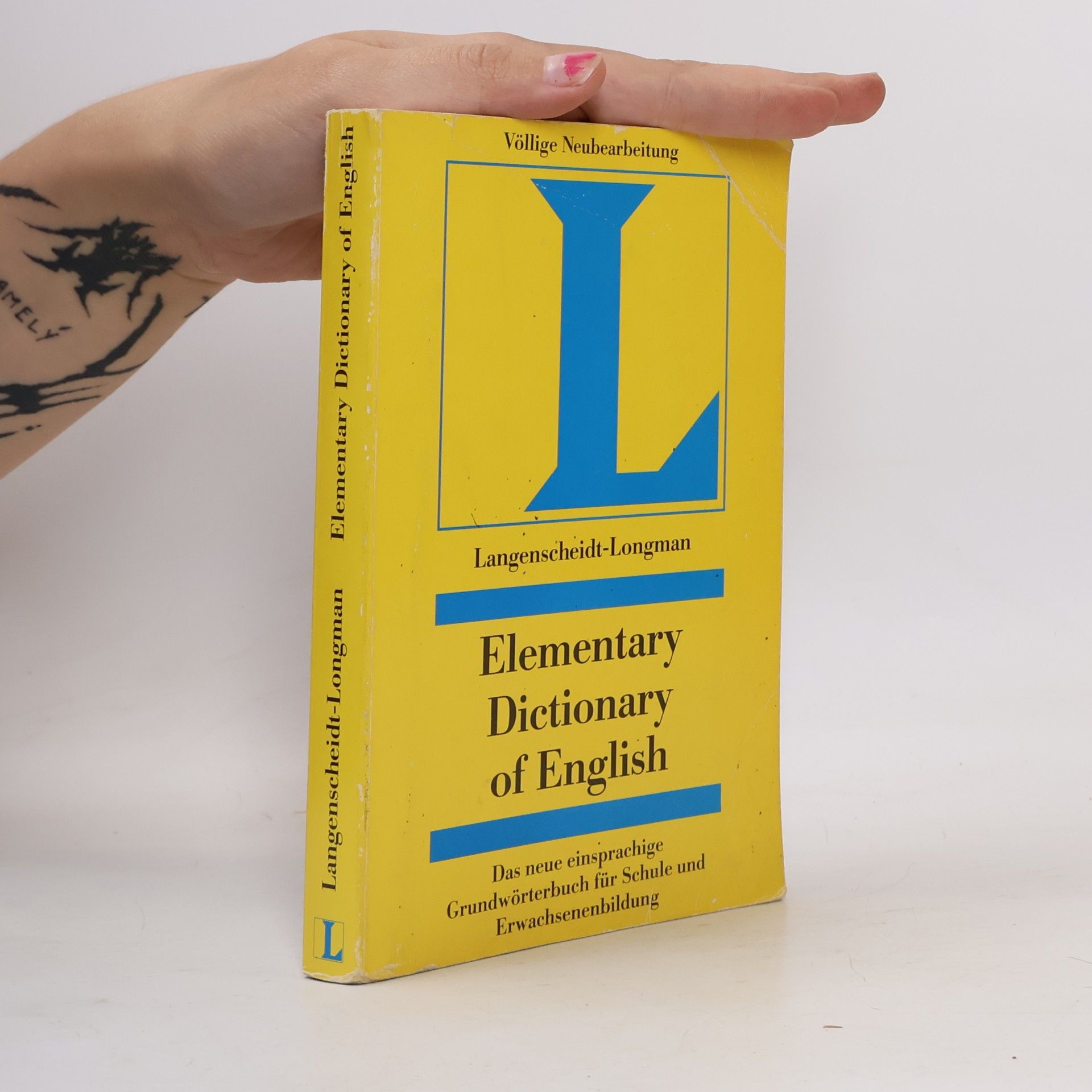 Langenscheidt'sche Verlagsbuchhandlung (Berlin) Elementary Dictionary of English