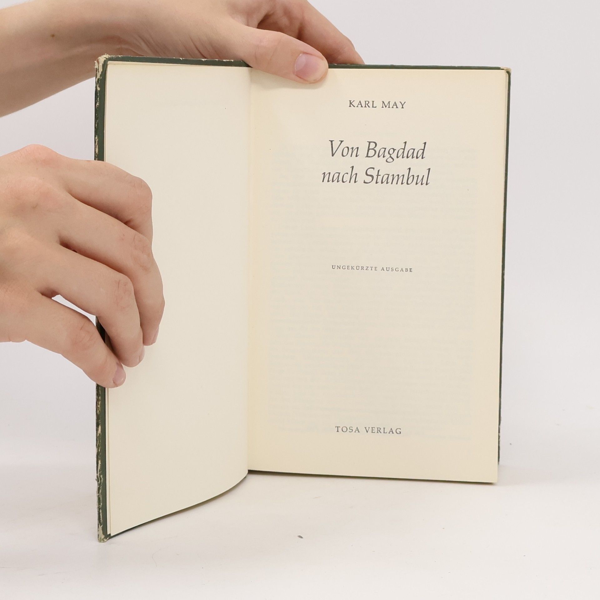 Karl May Von Bagdad nach Slambul