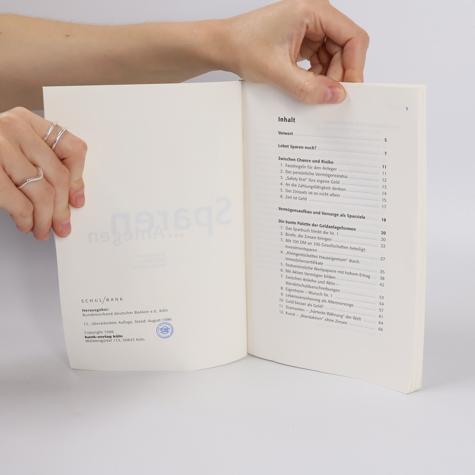 Autorenkollektiv Sparen und Anlegen