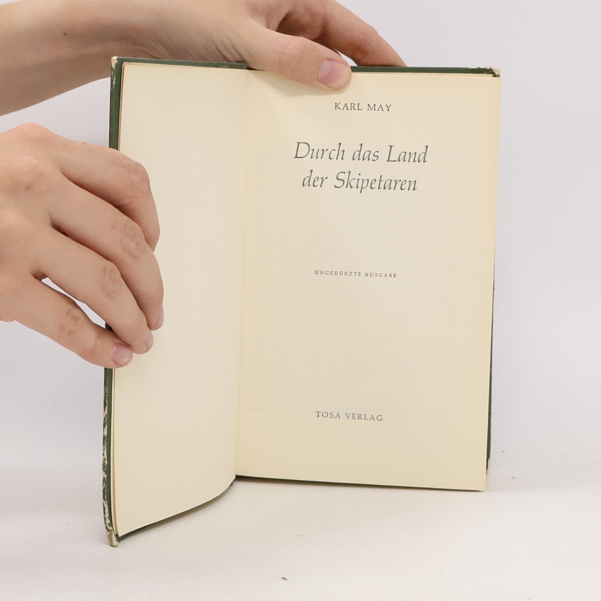 Karl May Durch das Land der Skipetaren