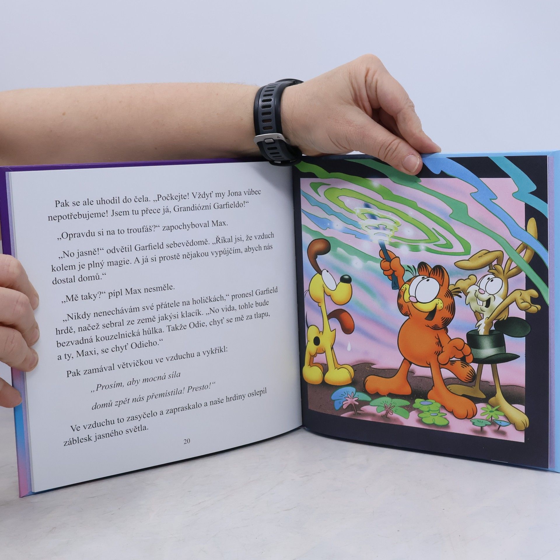 Jim Davis Garfield kouzelníkem