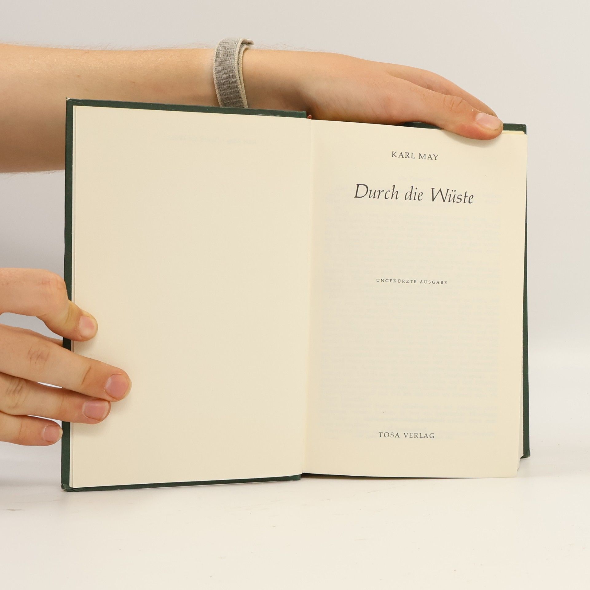 Karl May Durch die Wüste