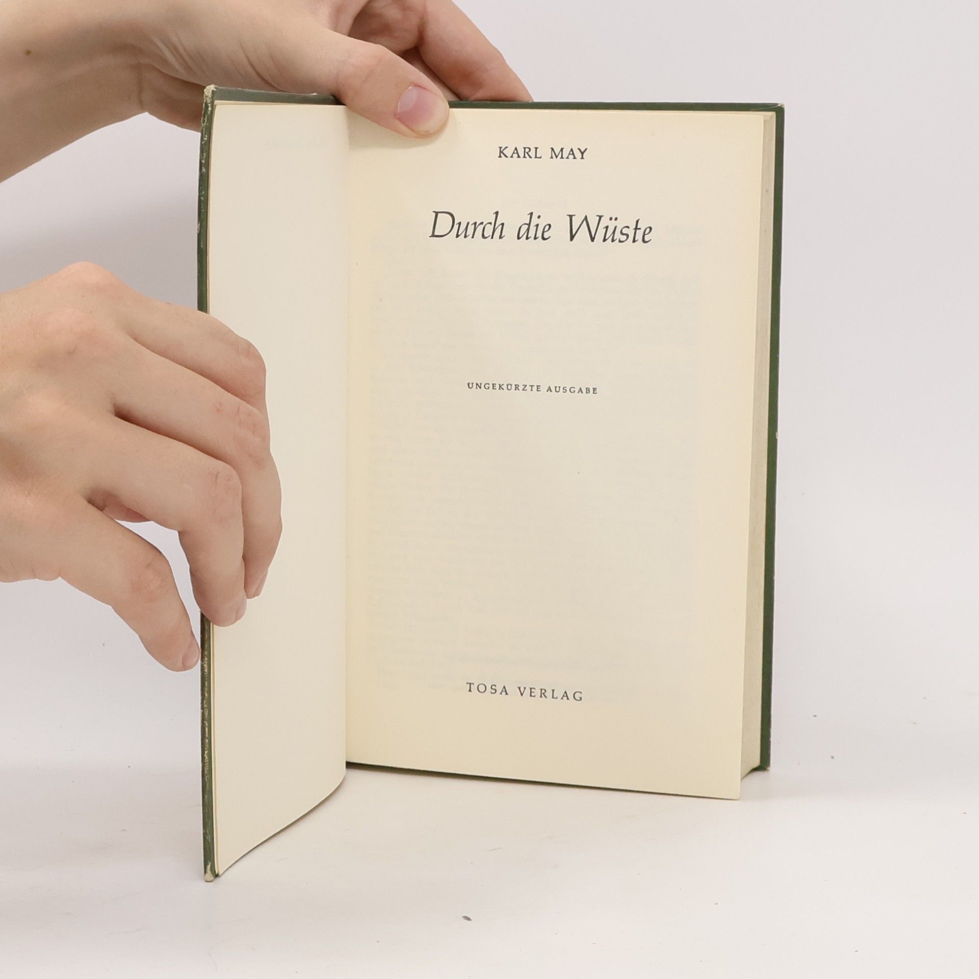 Karl May Durch die Wüste