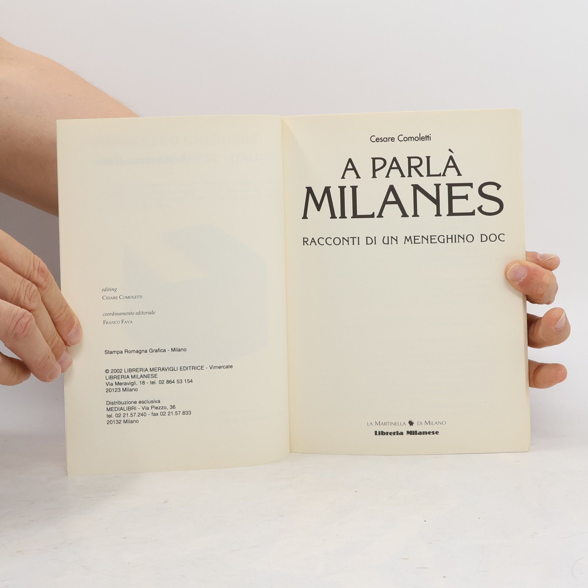 Cesare Comoletti Riscopriamo Milano: A parlà milanes