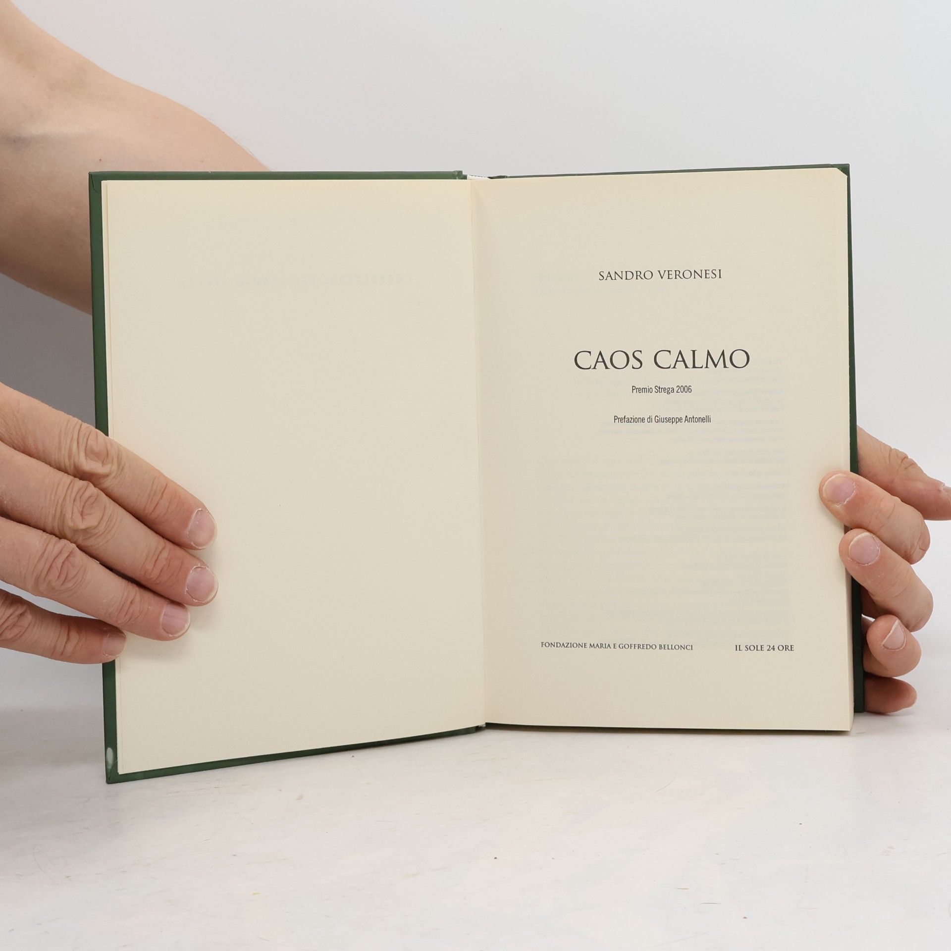 Sandro Veronesi Caos Calmo