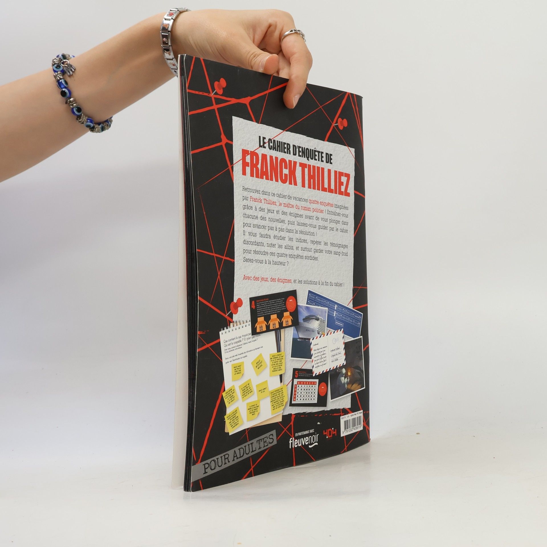 Franck Thilliez Le cahier d'enquête de Franck Thilliez