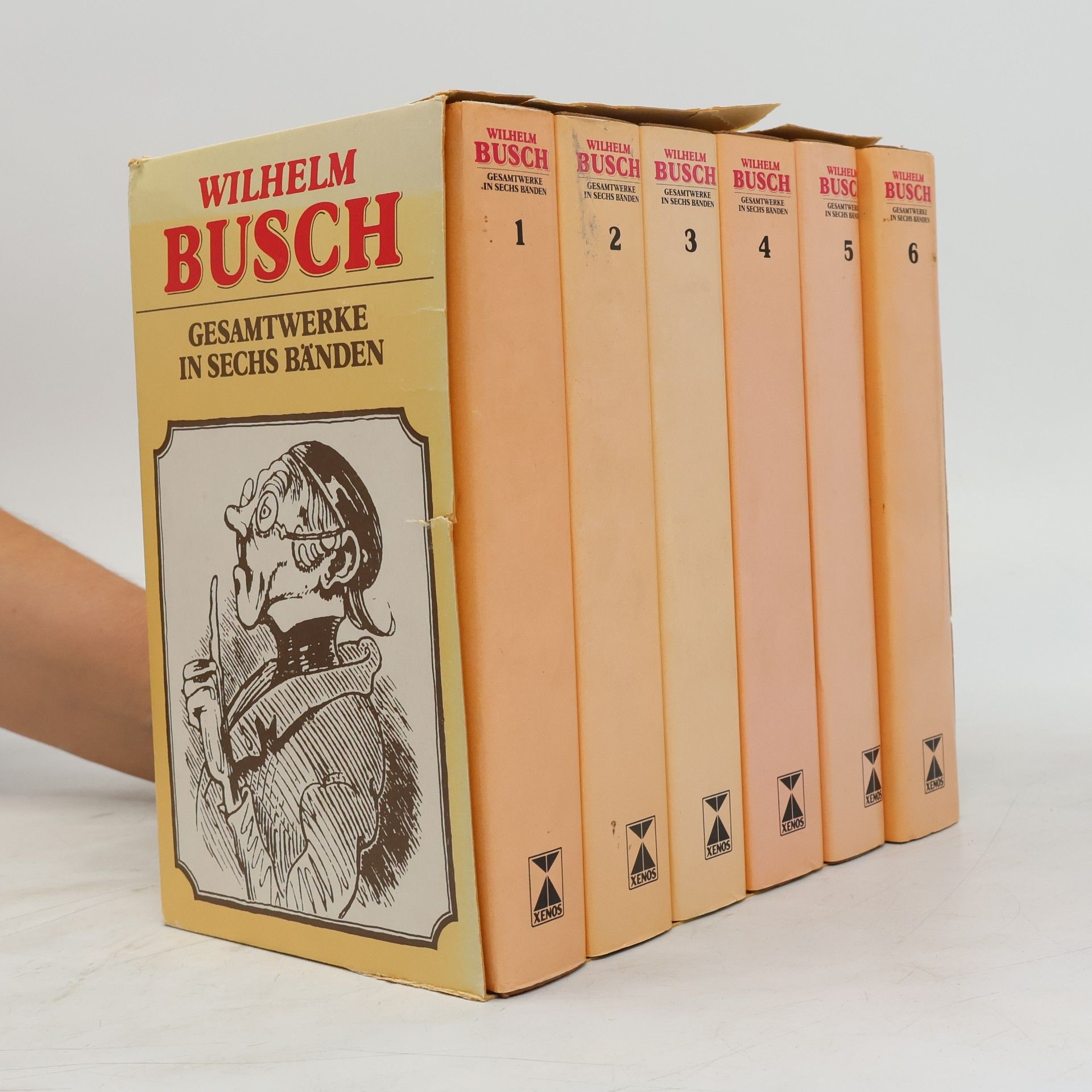 Wilhelm Busch Gesamtwerke in sechs Bänden 1-6