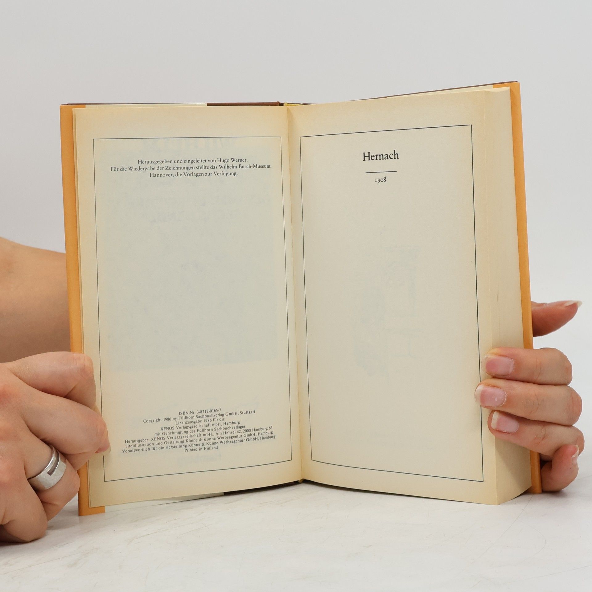 Wilhelm Busch Gesamtwerke in sechs Bänden 1-6