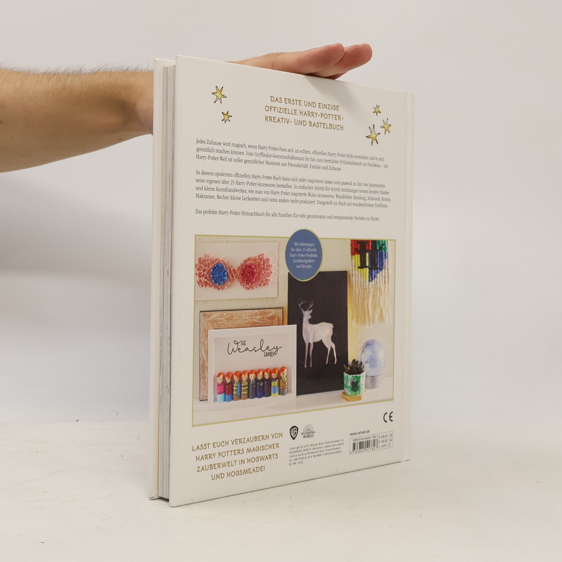 Warner Bros. Consumer Products Gmbh Ein offizielles Harry Potter Kreativ- und Bastel-Buch