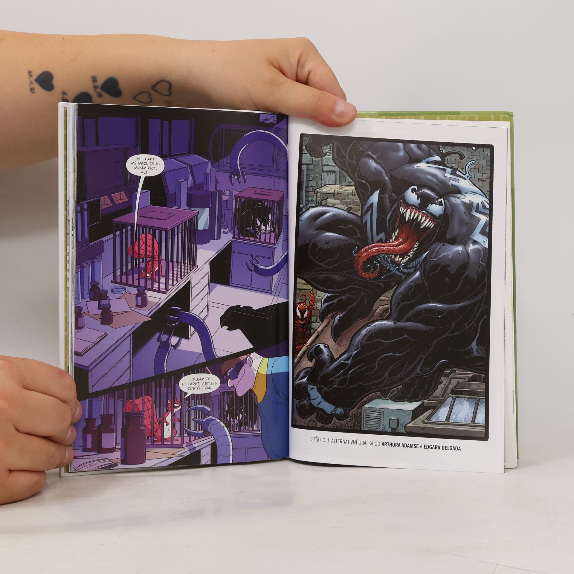 Mariko Tamaki Spider-man a Venom : trable na druhou