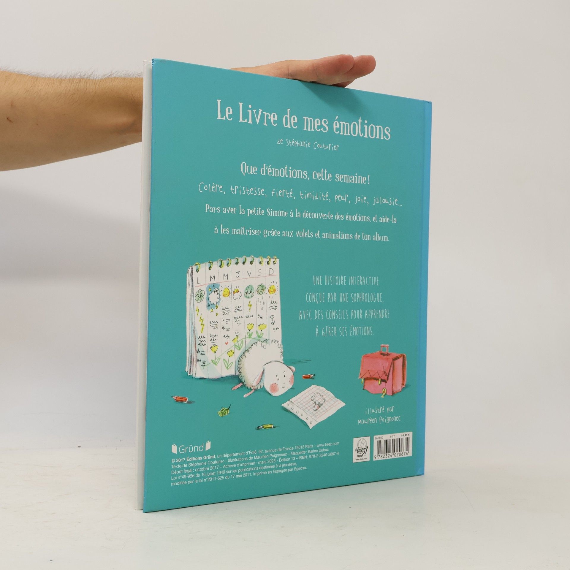 Stéphanie Couturier Le livre de mes émotions