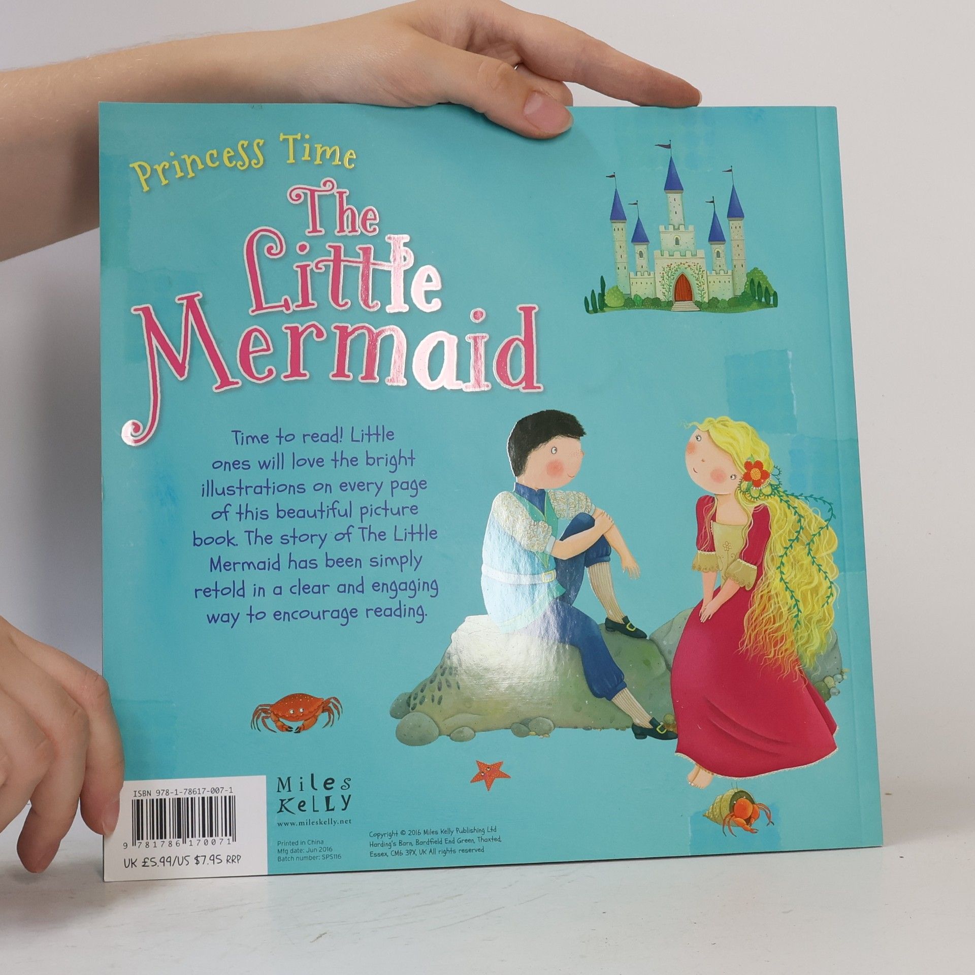 Miles Kelly Princess Time: The Little Mermaid