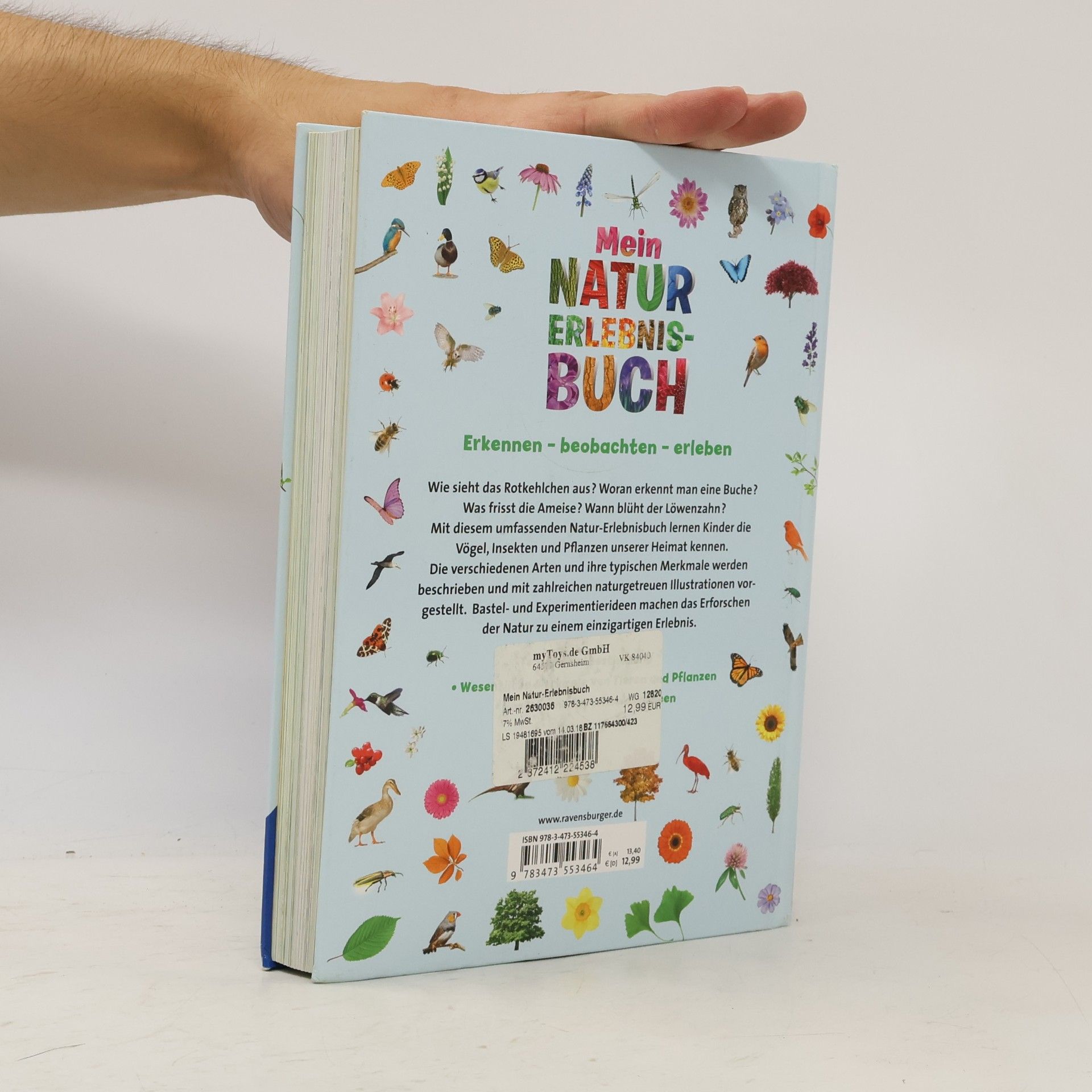 Wolfgang Hensel Mein Natur. Erlebnisbuch