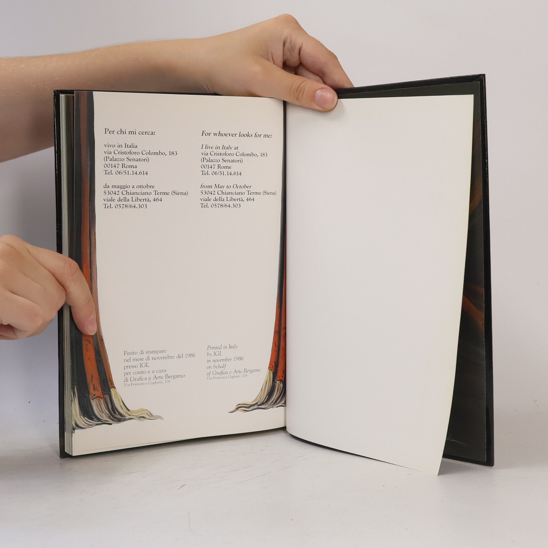 Umberto Verdirosi Dietro la tela – Behind the Canvas