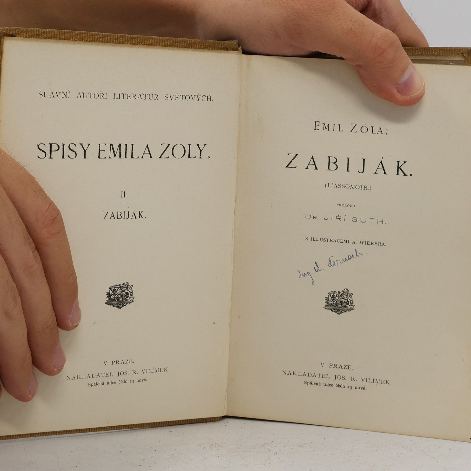 Émile Zola Spisy Emila Zoly II. Zabiják