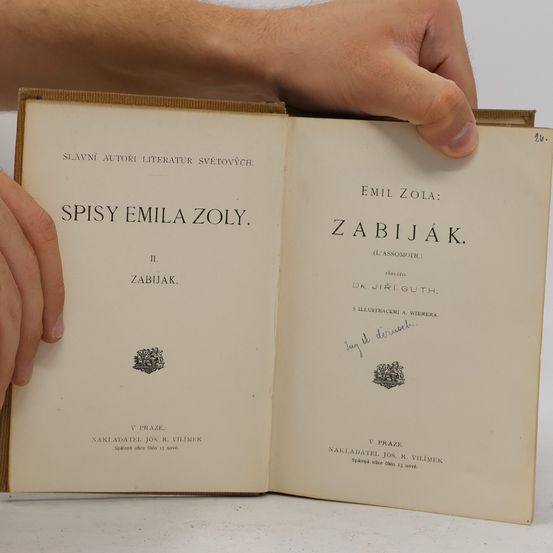 Émile Zola Spisy Emila Zoly II. Zabiják