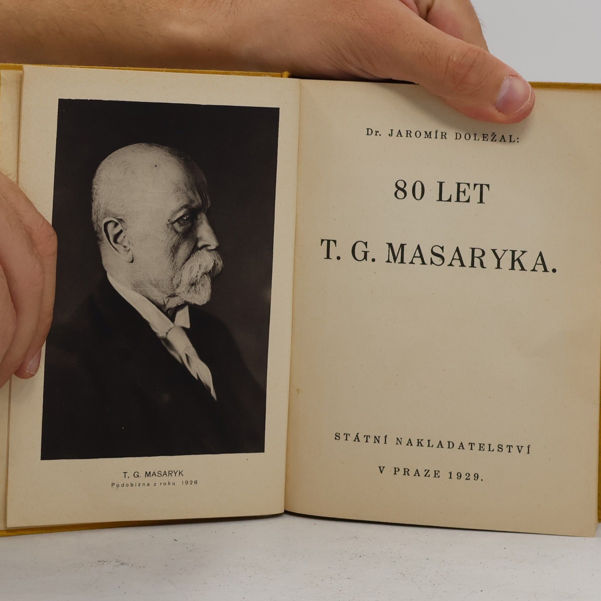 Jaromír Doležal 80 let T.G. Masaryka