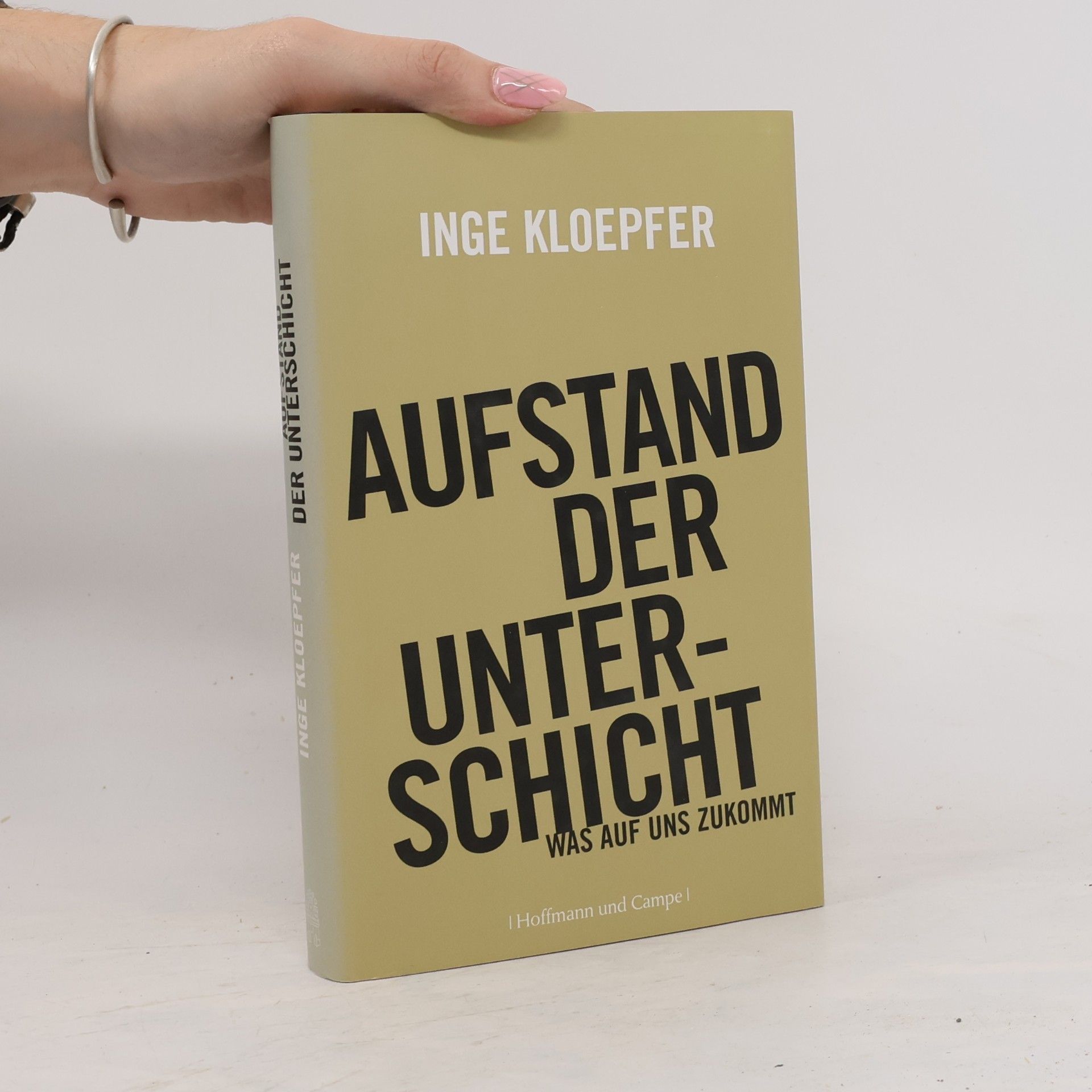 Inge Kloepfer Aufstand der Unterschicht