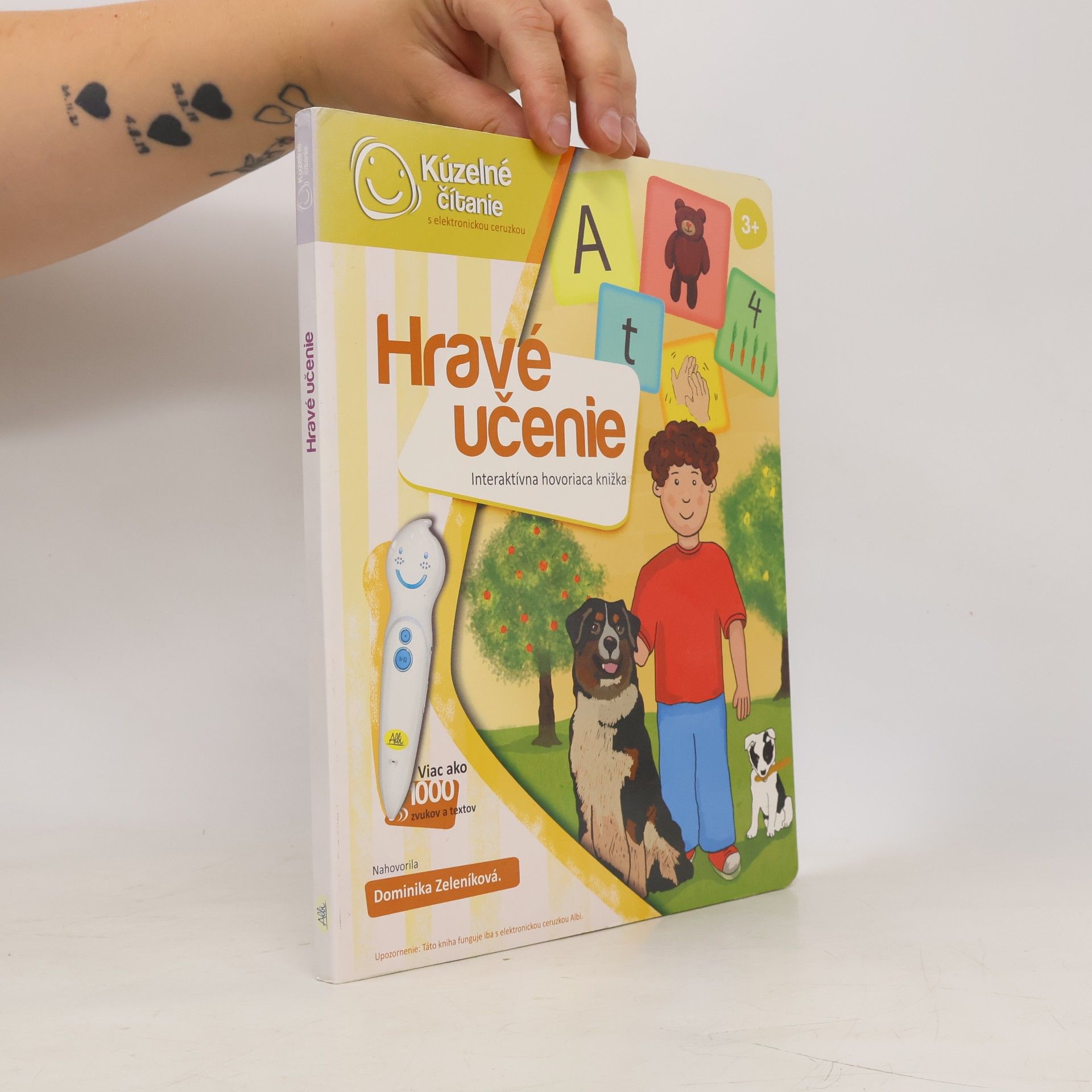 Various authors Hravé učenie : interaktívna hovoriaca knižka