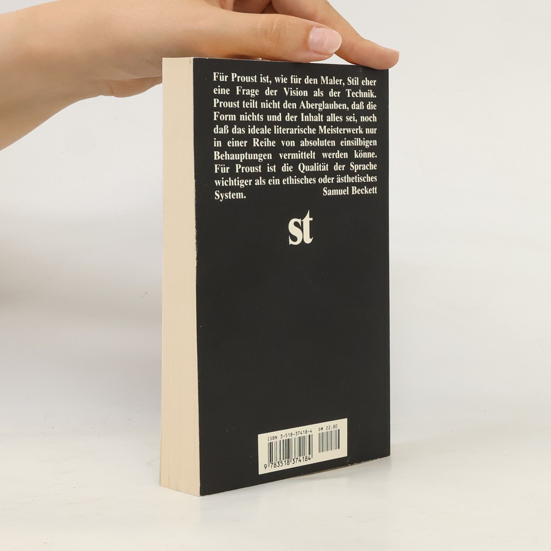 Marcel Proust Die Entflohene
