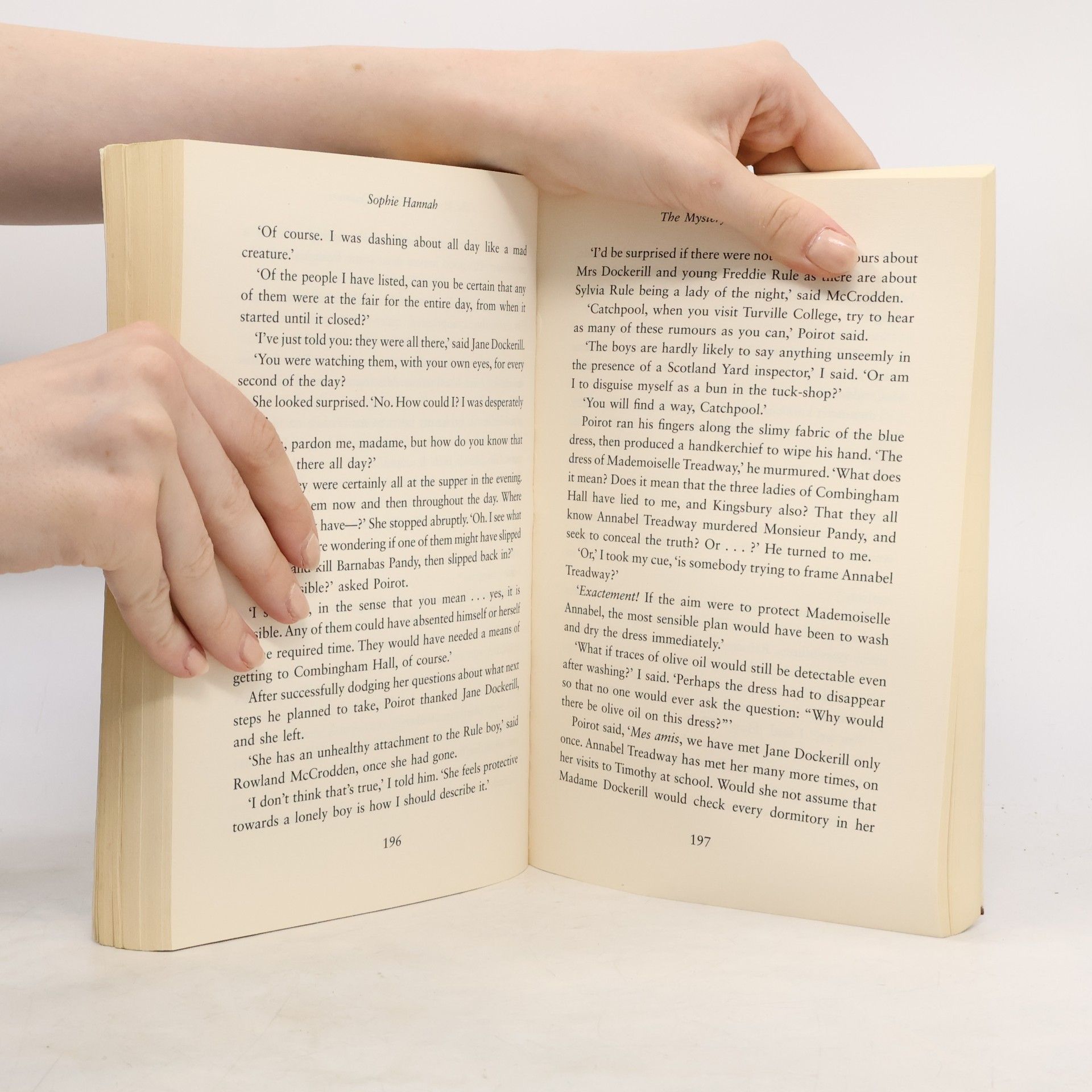 Sophie Hannah The Mystery of Three Quarters : the New Hercule Poirot Mystery