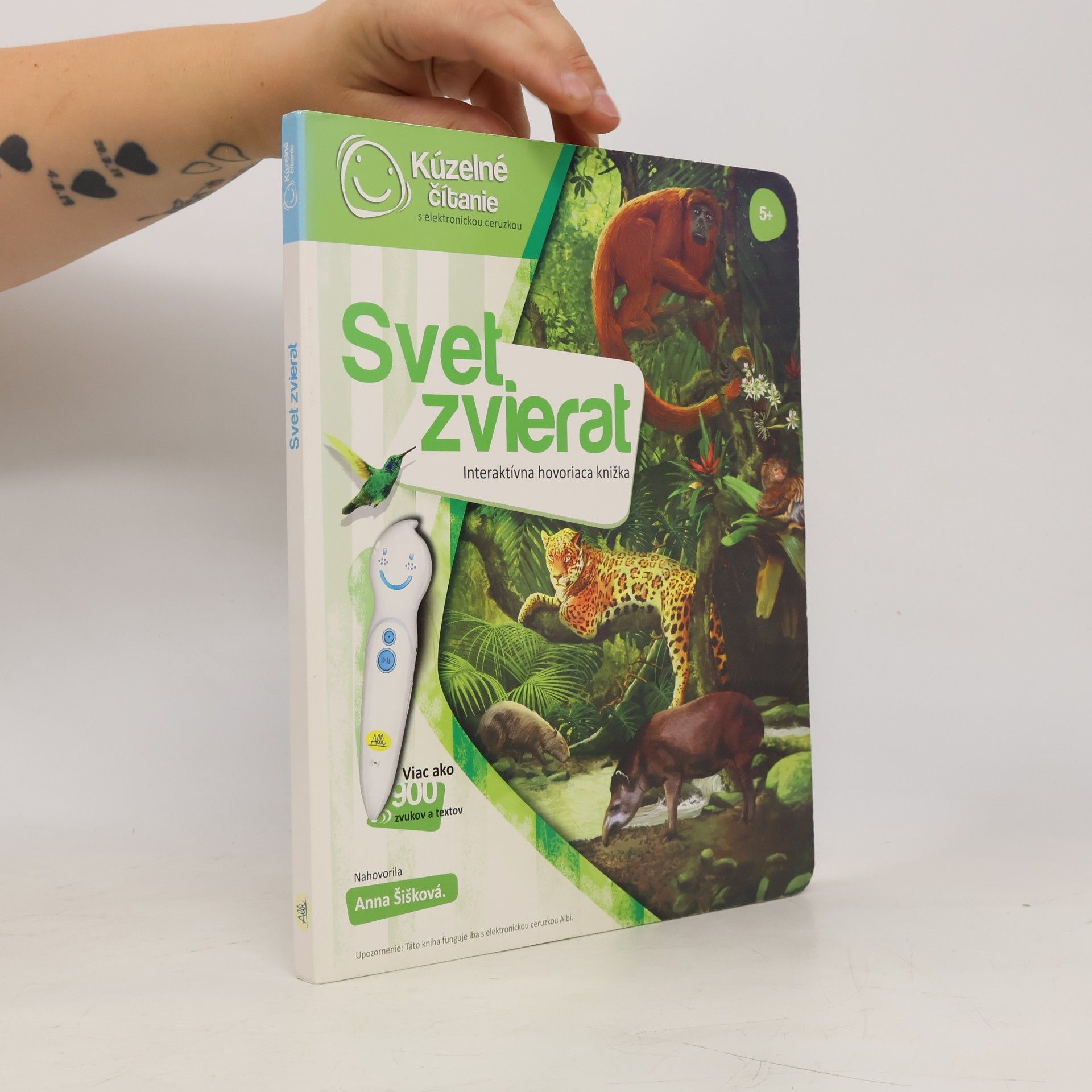 Autorenkollektiv Svet zvierat : interaktívna hovoriaca knižka